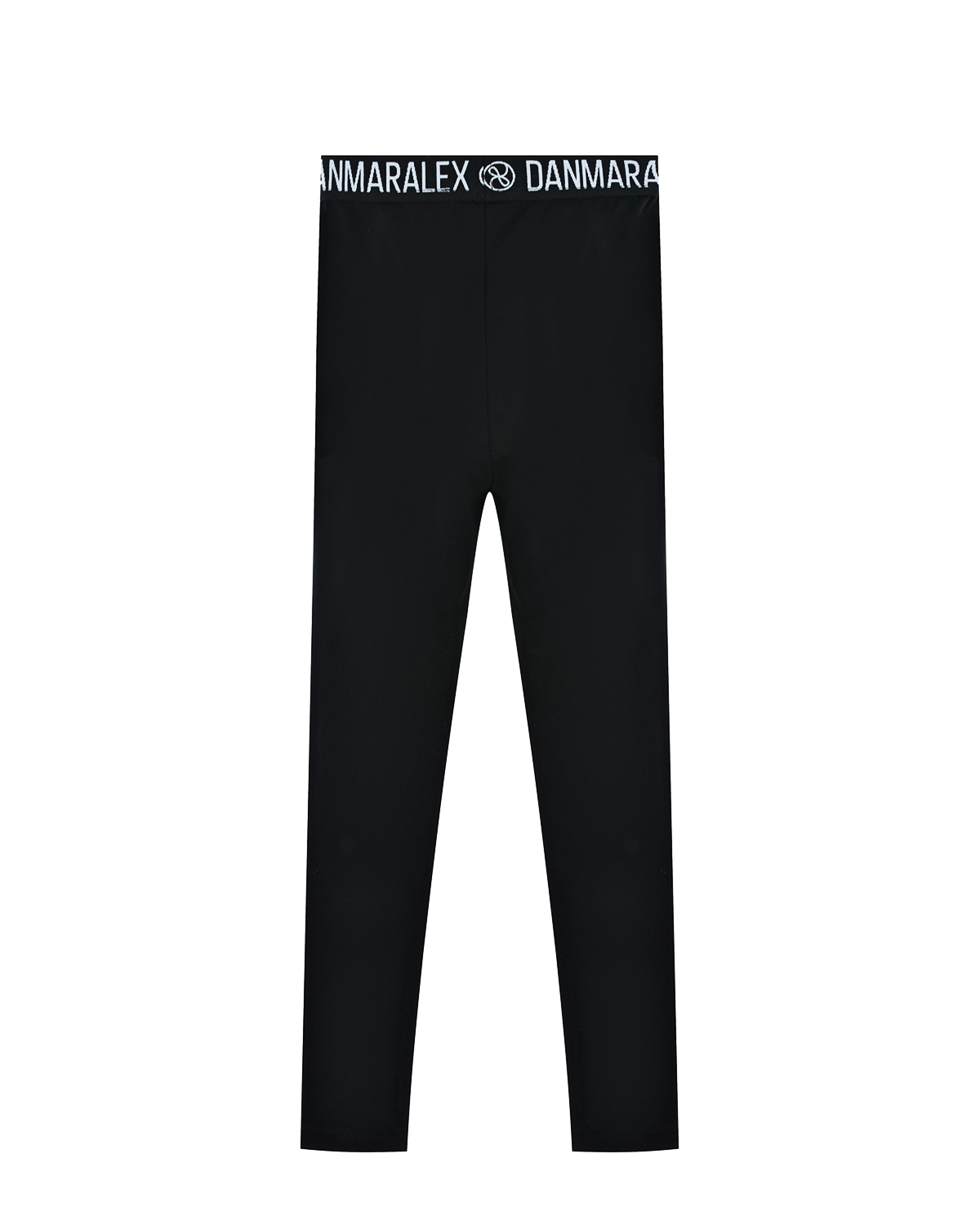 Черные утепленные леггинсы Dan Maralex детские, размер 128, цвет черный - фото 2