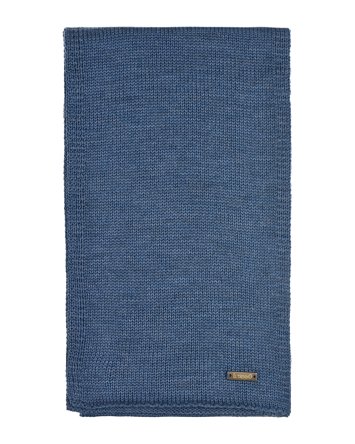 Синий шарф 134x20 см. Il Trenino детский, размер unica - фото 2