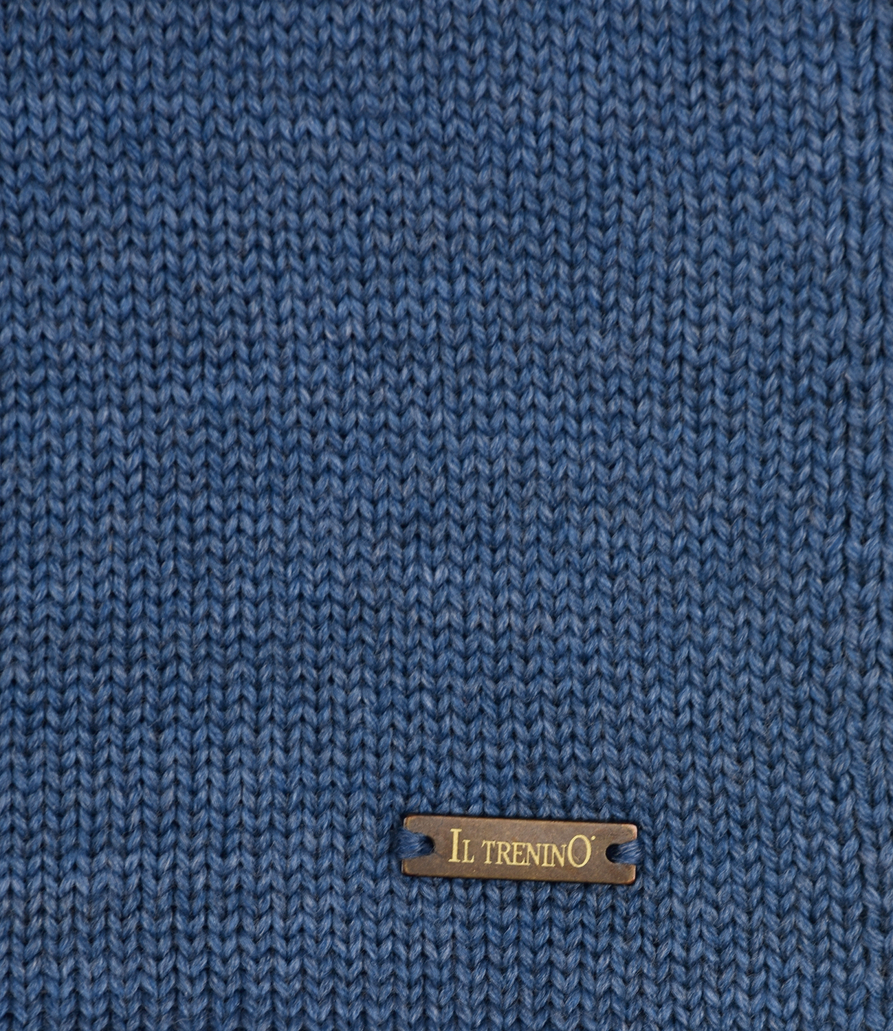 Синий шарф 134x20 см. Il Trenino детский, размер unica - фото 3