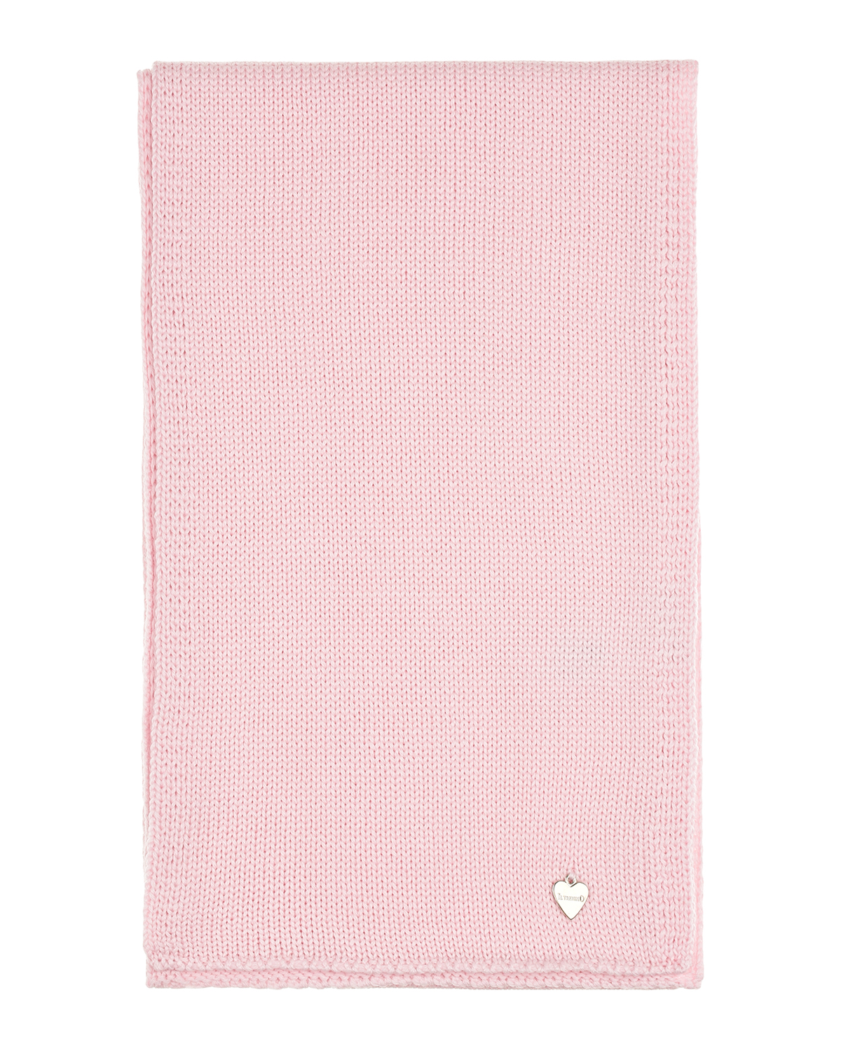 Светло-розовый шарф 142х21 см. Il Trenino детское, размер unica - фото 2