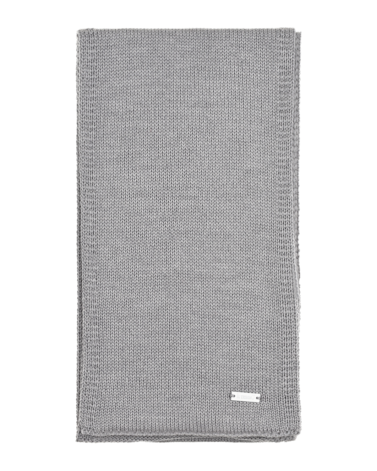 Серый шарф 134х20 см. Il Trenino детский, размер unica - фото 2