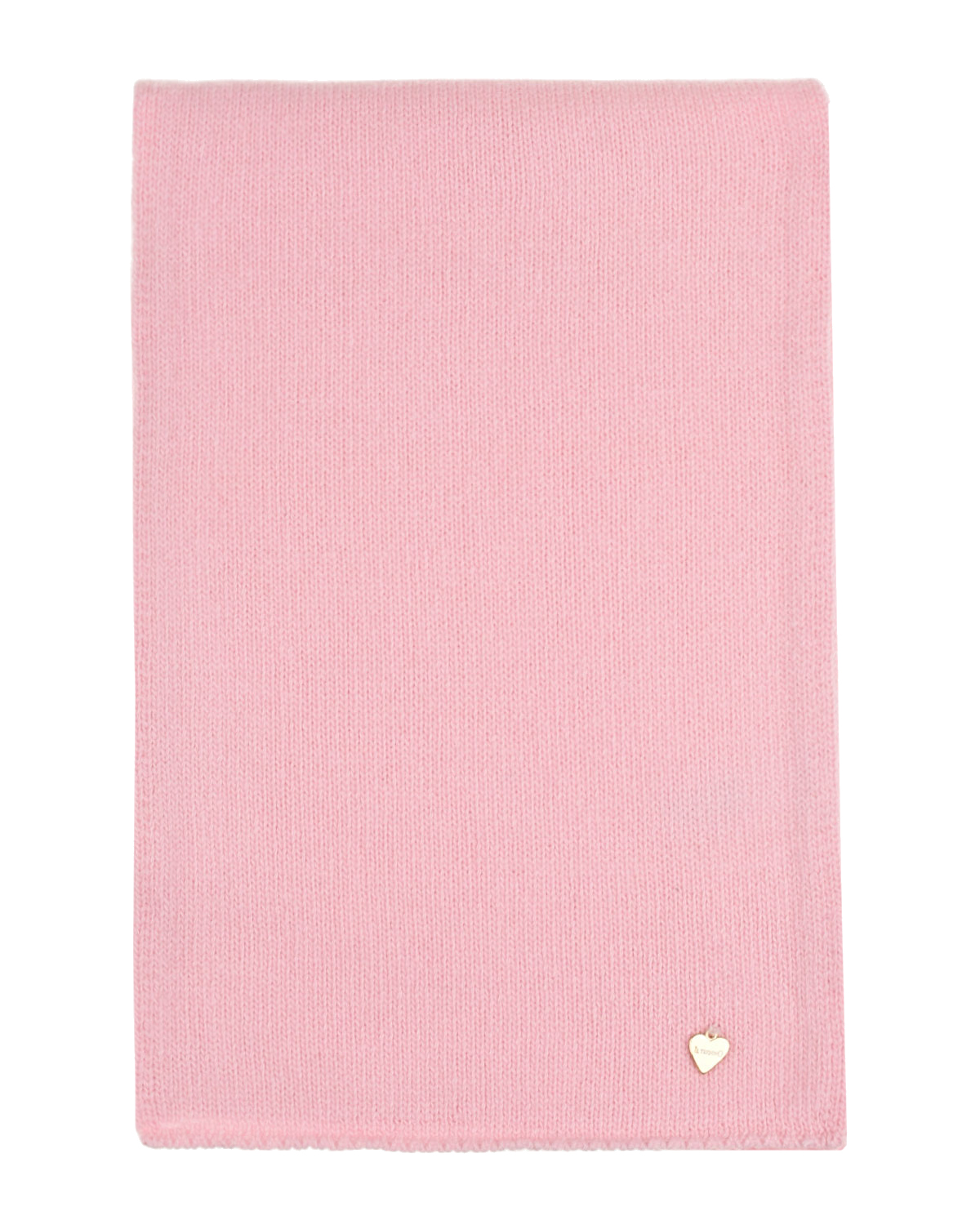 Розовый шарф из шерсти и кашемира Il Trenino детский, размер unica - фото 2