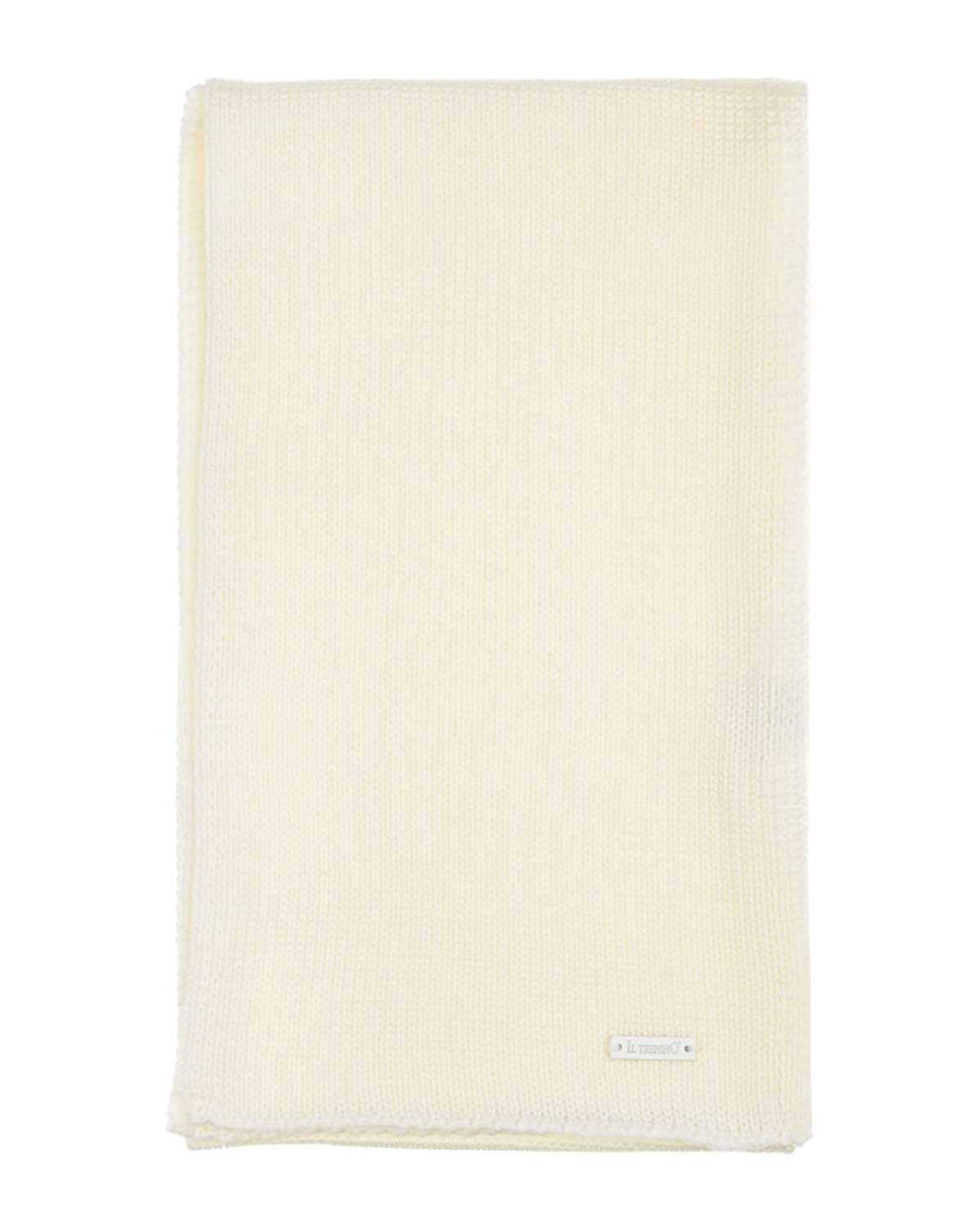 Белый шарф, 140x19 см Il Trenino детский, размер unica - фото 2