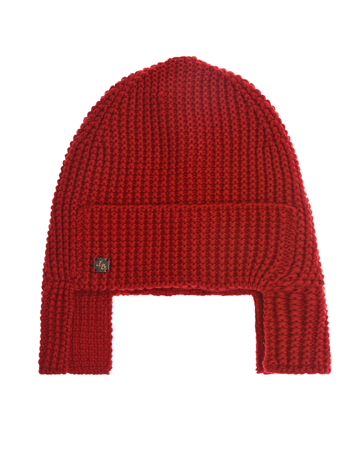 Красная шапка с квадратными ушками Joli Bebe детская