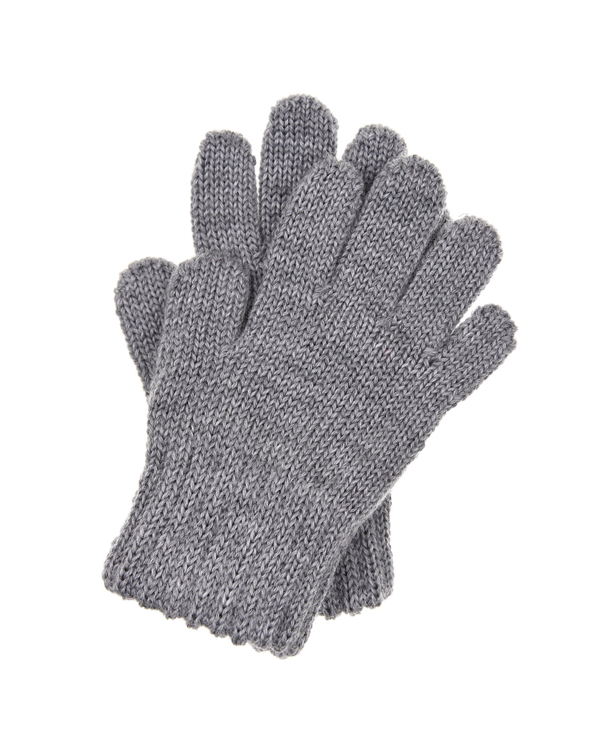 Серые базовые перчатки MaxiMo детские, размер 1, цвет серый