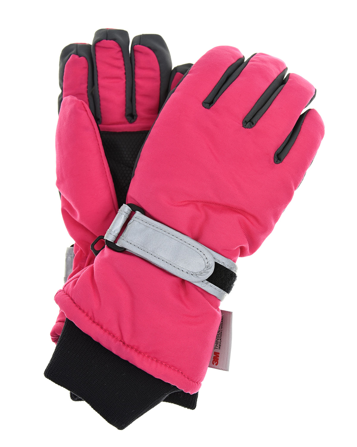 Непромокаемые перчатки цвета фуксии MaxiMo детские, размер 2