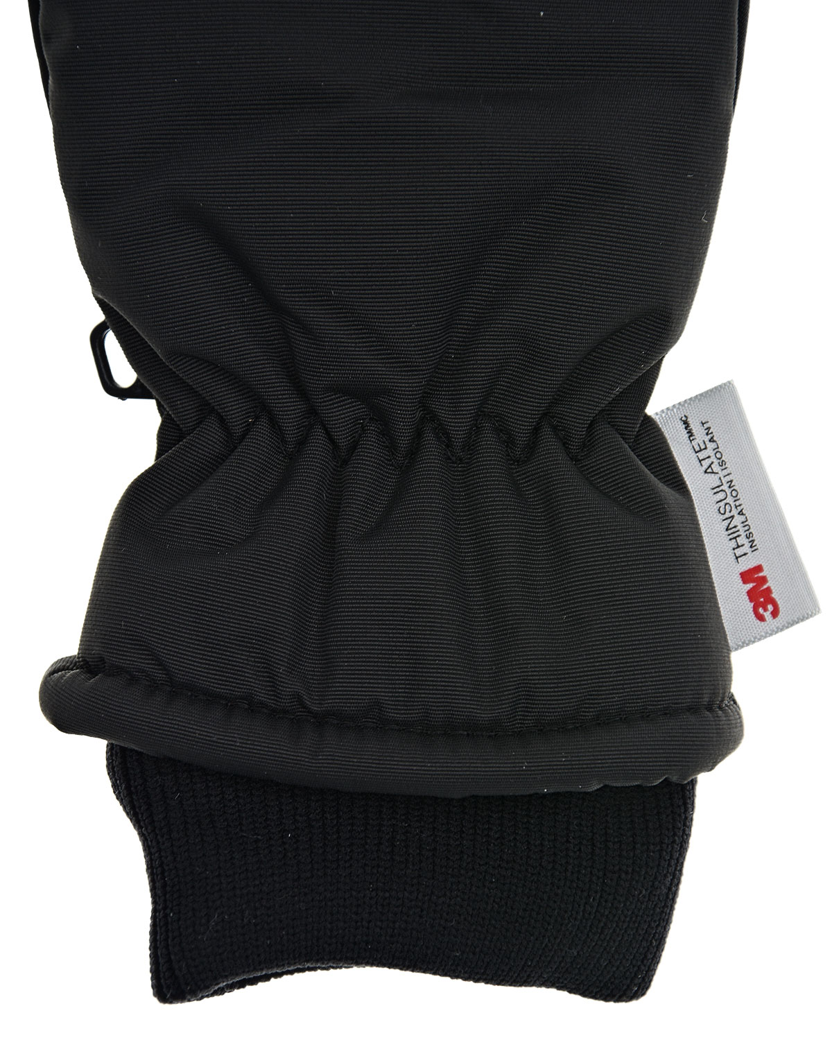 Черные непромокаемые перчатки MaxiMo детские, размер 3, цвет черный - фото 3