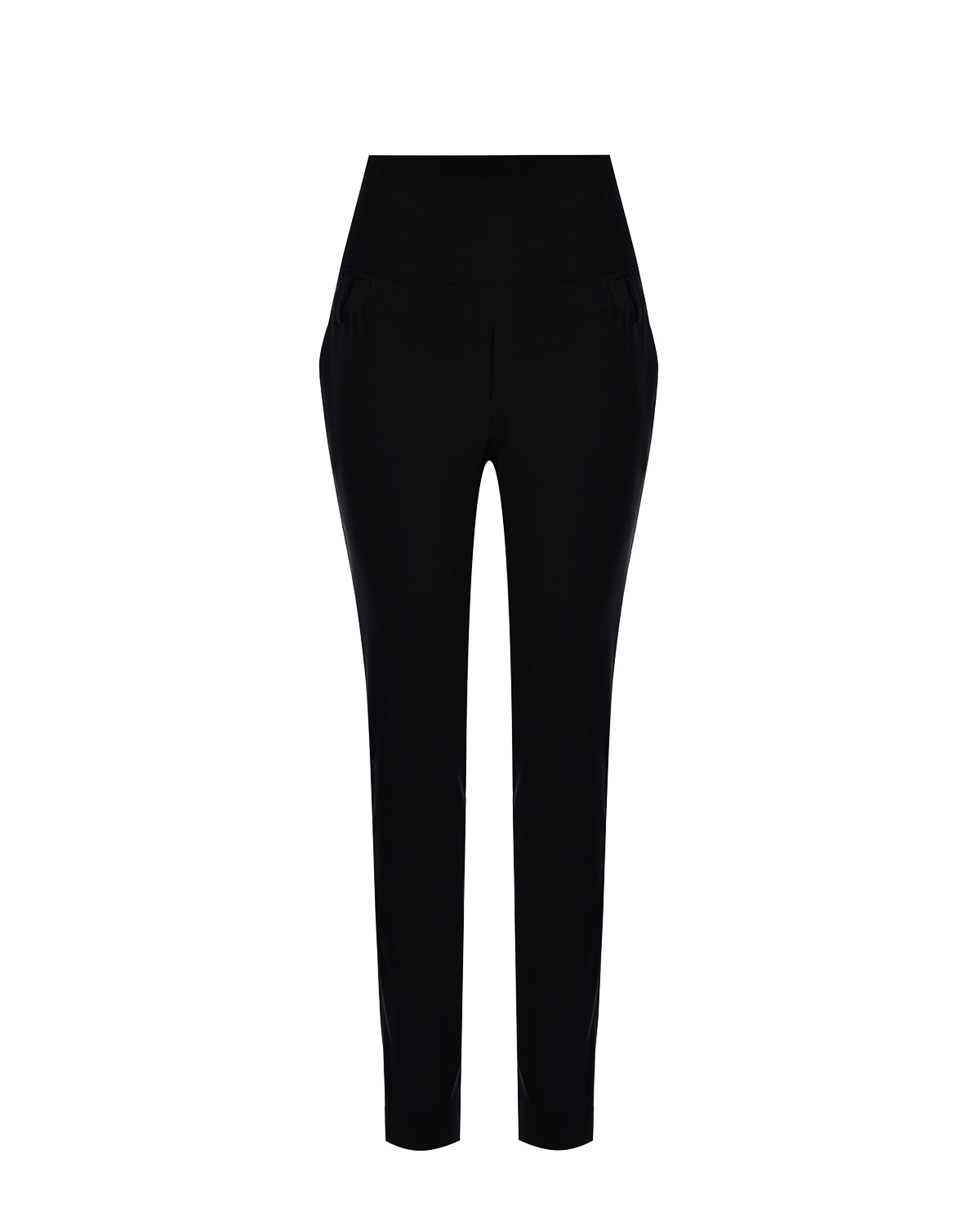 Черные брюки для беременных skinny Pietro Brunelli, размер 40, цвет черный