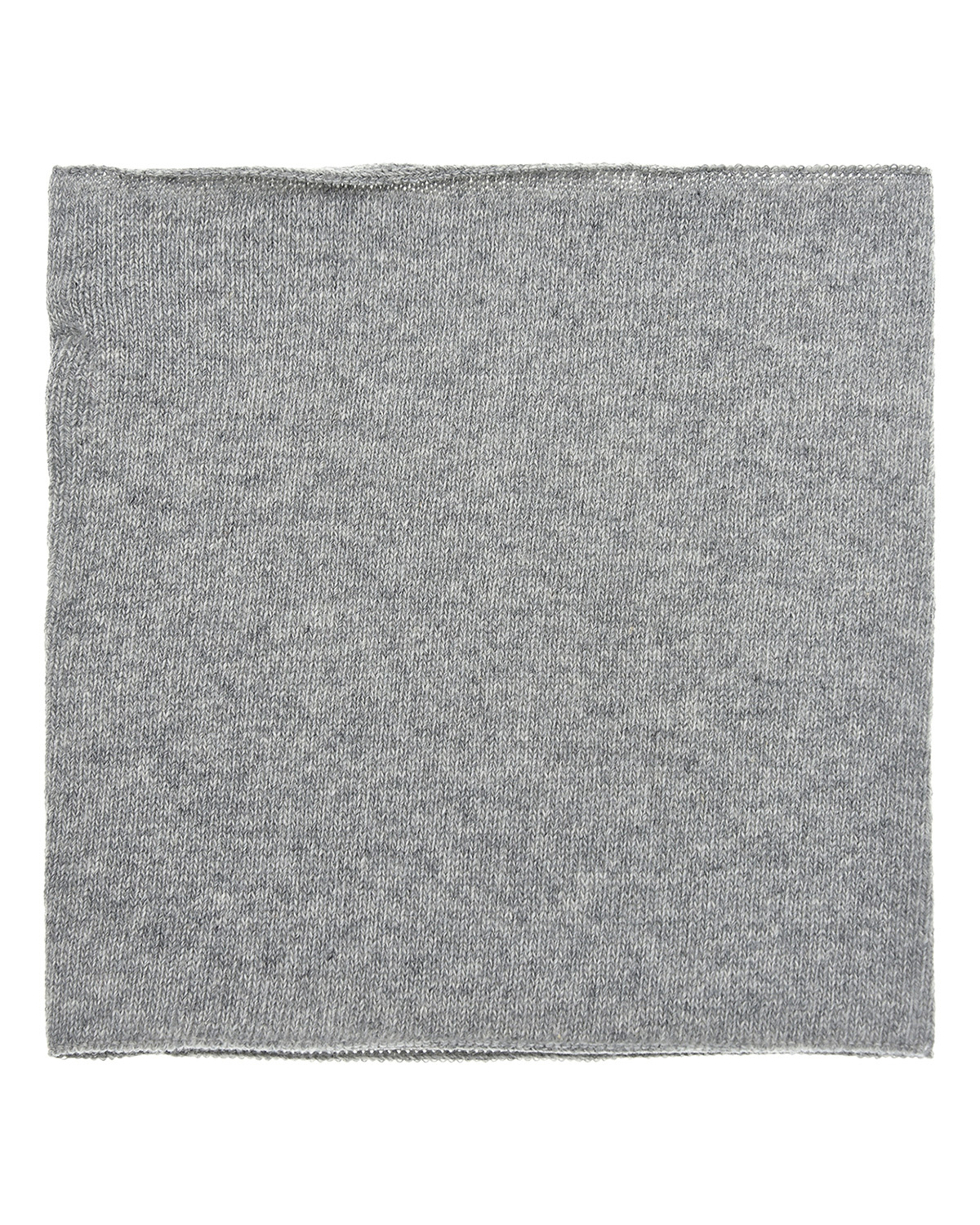 Серый шарф-ворот из шерсти и кашемира, 26x24 см Catya детский, размер unica - фото 2