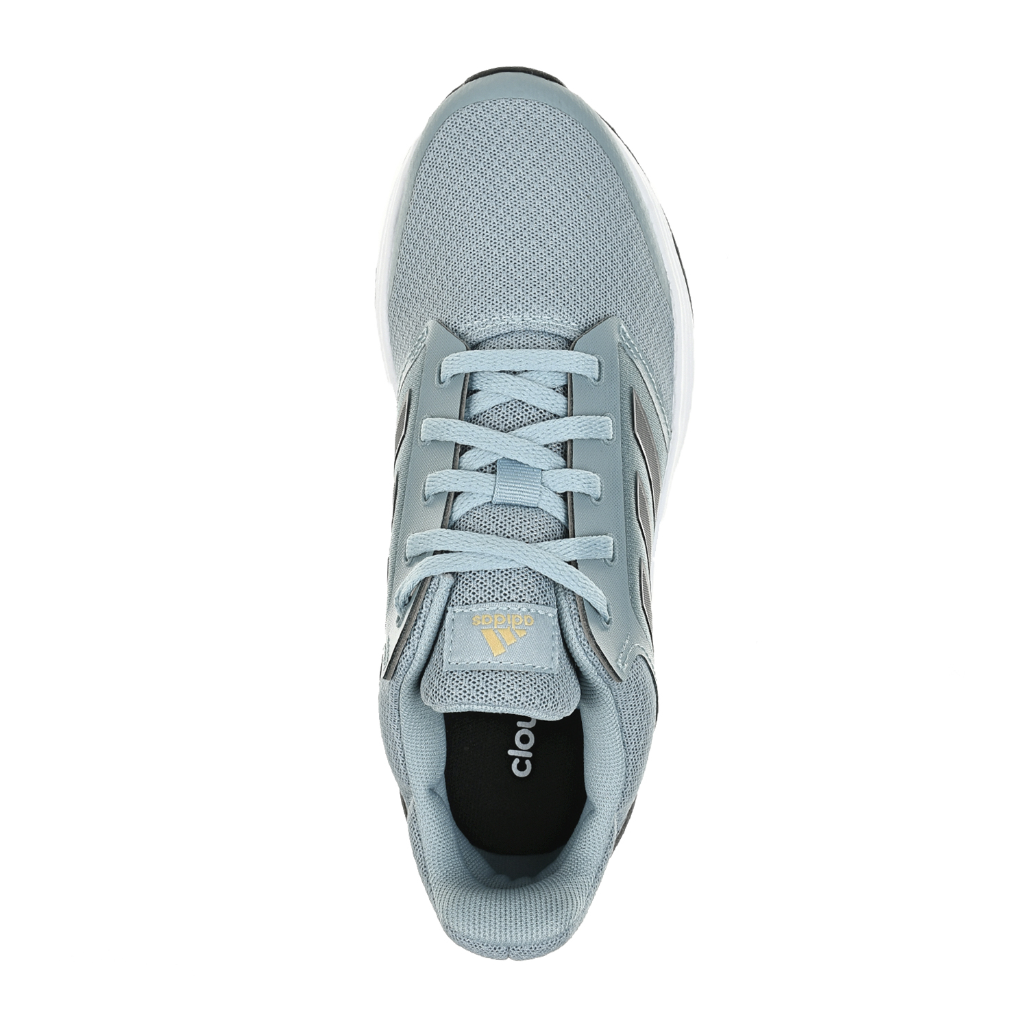 Серые кроссовки GALAXY 5 Adidas детские, размер 36, цвет серый - фото 4