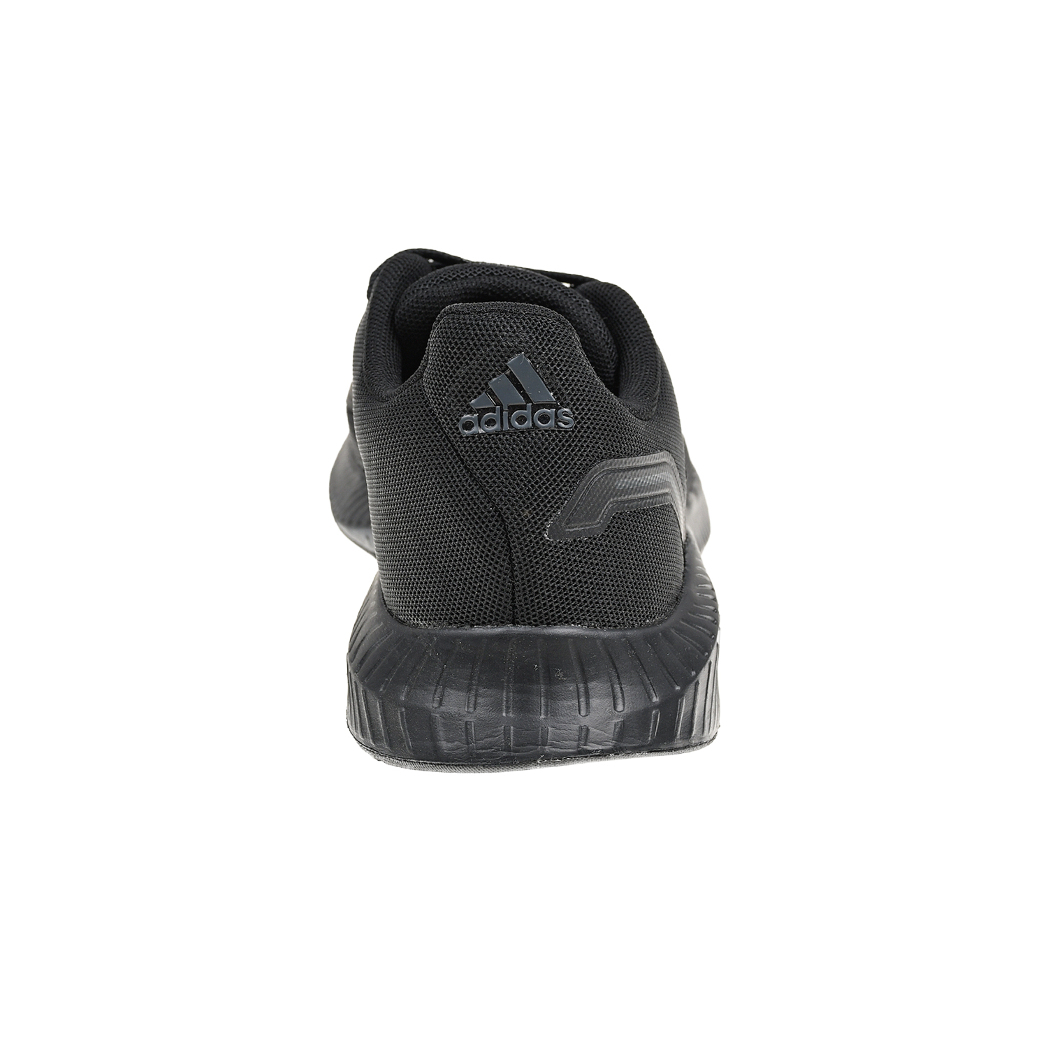 Однотонные черные кроссовки Adidas детские, размер 37, цвет черный - фото 3