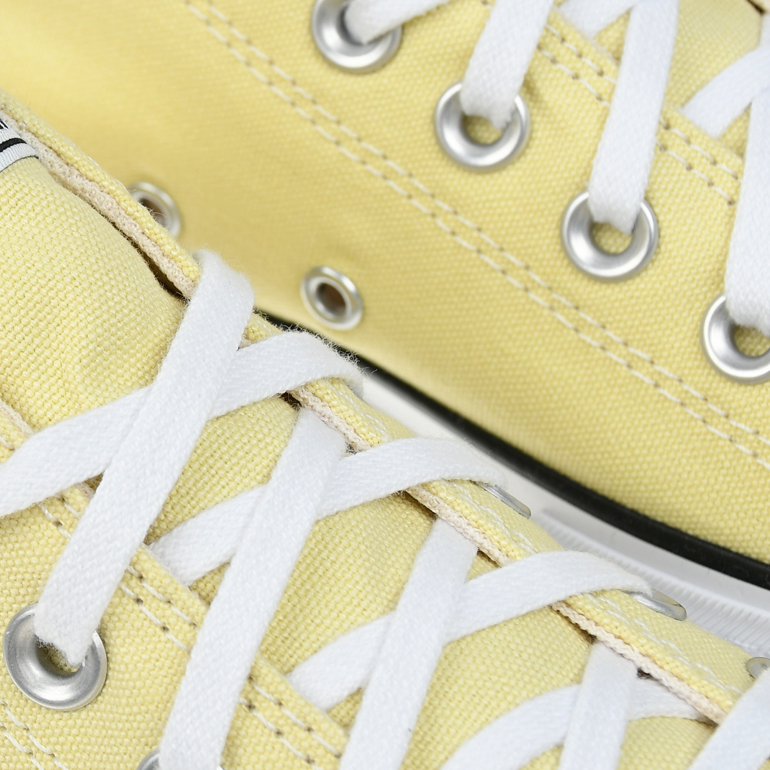 Желтые кеды с белой подошвой Converse детские, размер 36, цвет желтый - фото 6