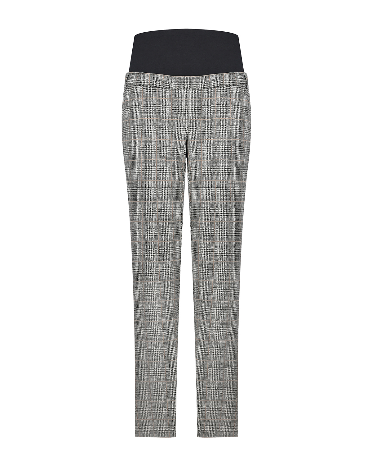 Серые офисные брюки для беременных Pietro Brunelli, размер 38, цвет серый - фото 1