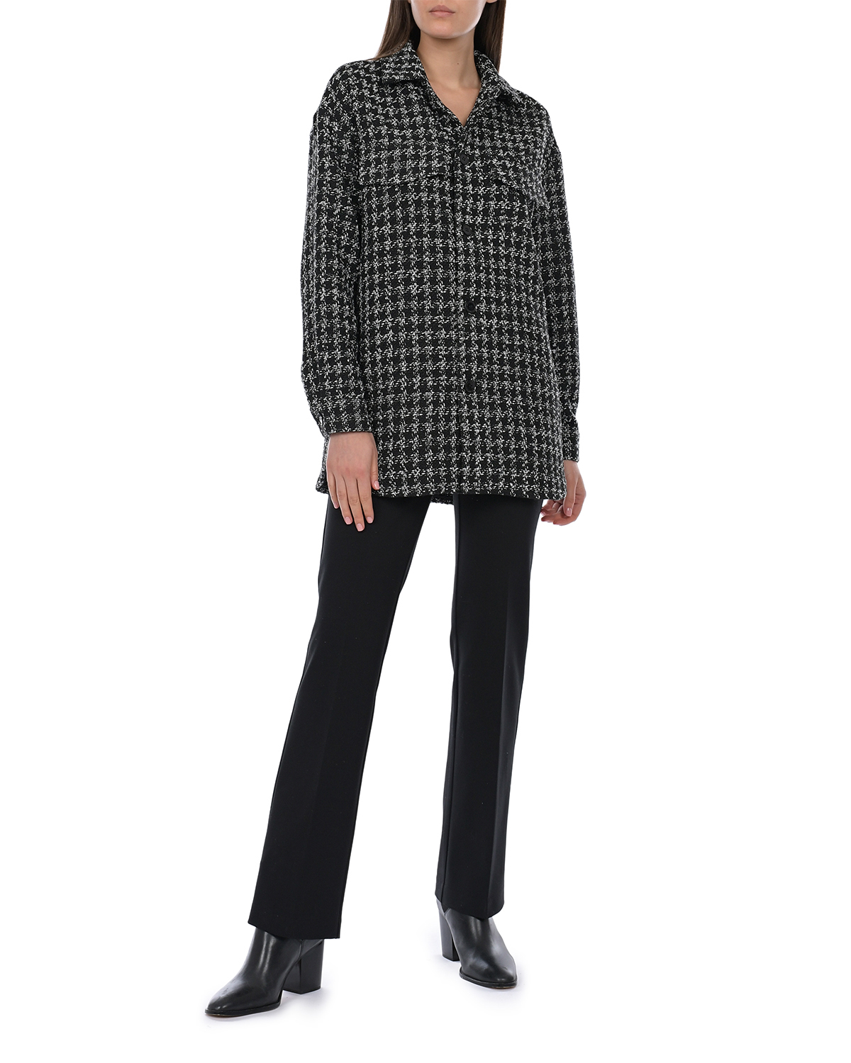 Черные брюки Comfy LEO Pietro Brunelli, размер 40, цвет черный - фото 5