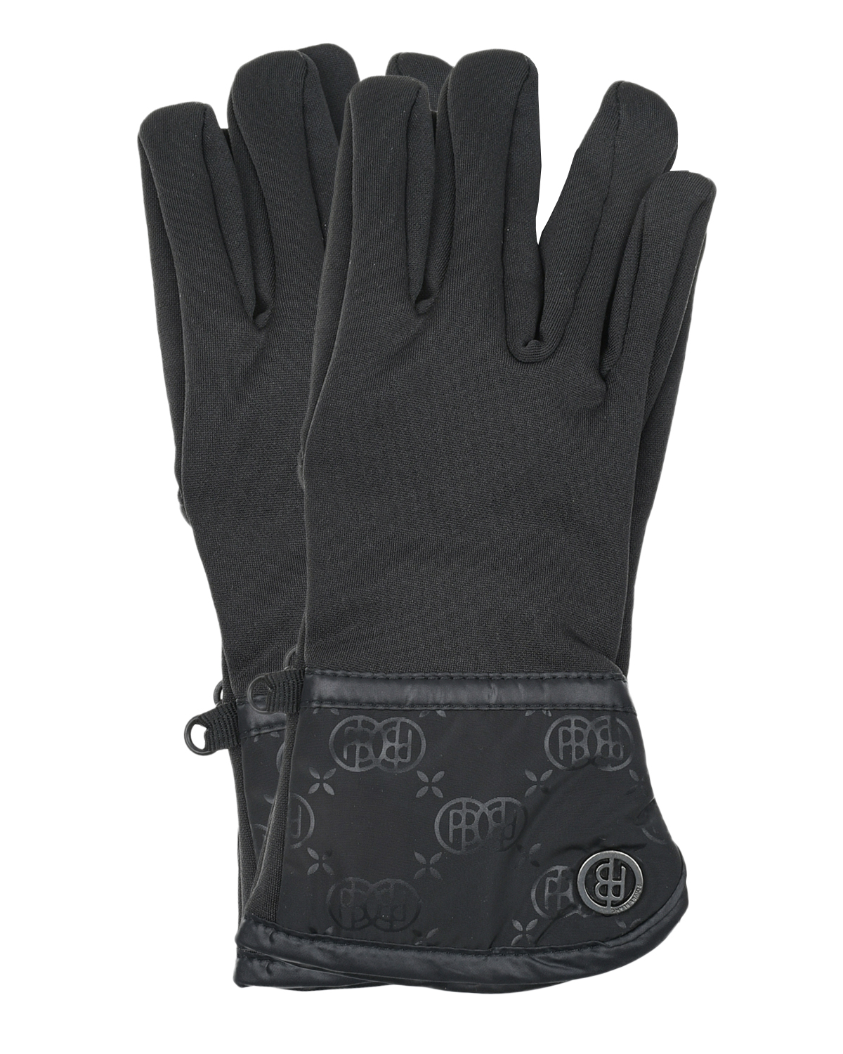 Черные перчатки SMART TOUCH Poivre Blanc детские, размер 152, цвет черный