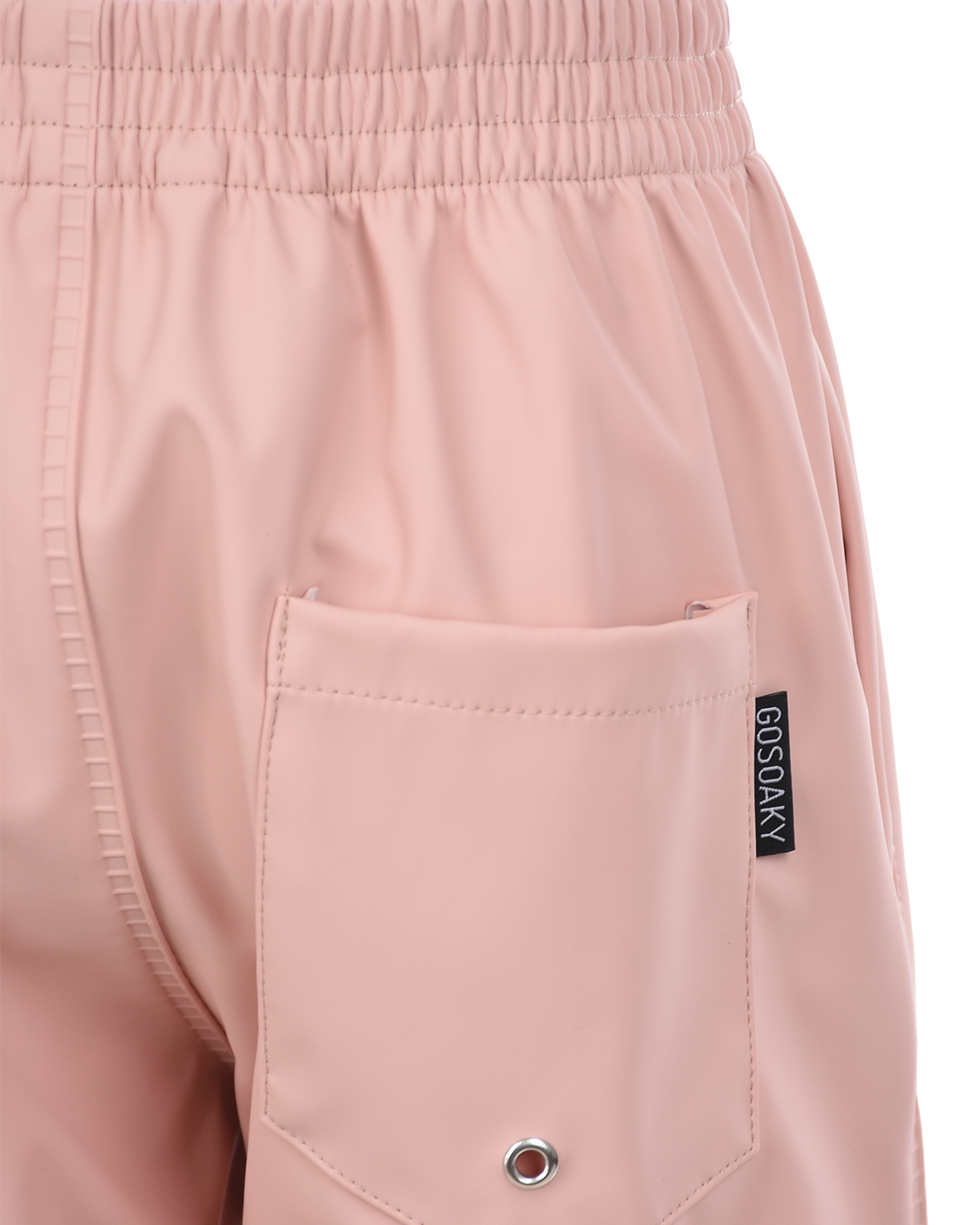 Непромокаемые брюки розового цвета GOSOAKY детские - фото 4