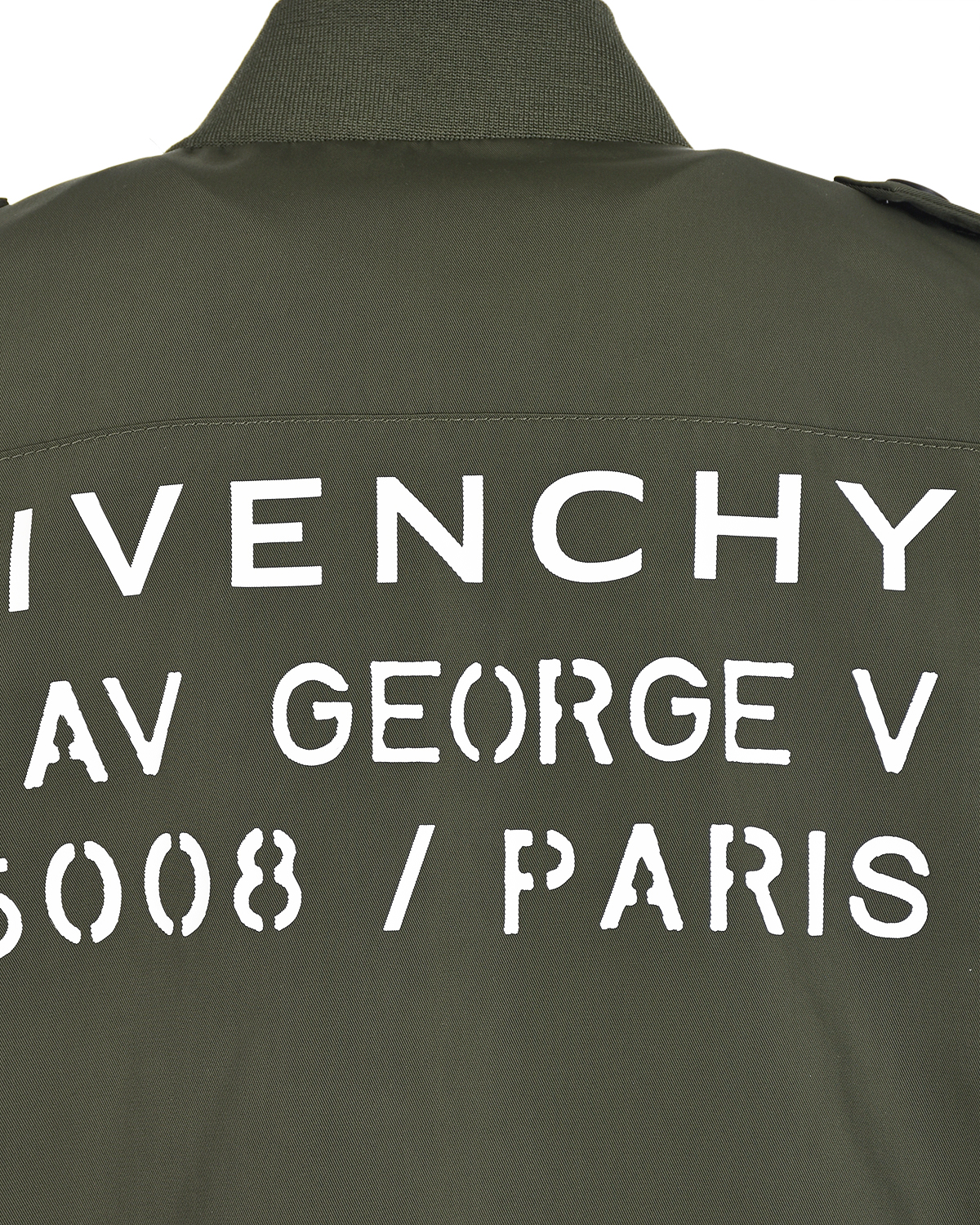 Куртка-бомбер цвета хаки Givenchy детская - фото 6