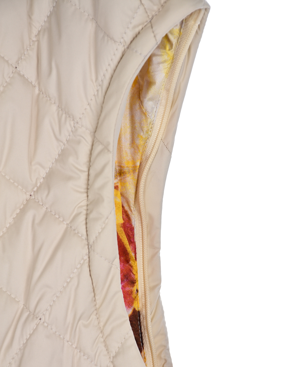 Бежевая куртка-трансформер ADD, размер 40, цвет бежевый - фото 7