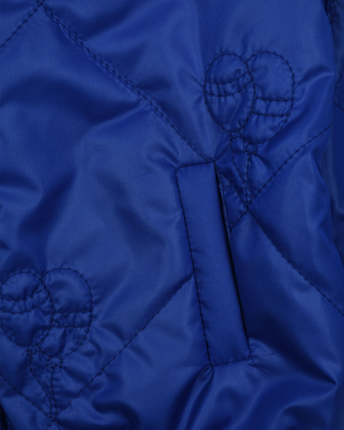 Синяя куртка с вышивкой "воздушные шары" Aletta детская, размер 92, цвет синий - фото 3
