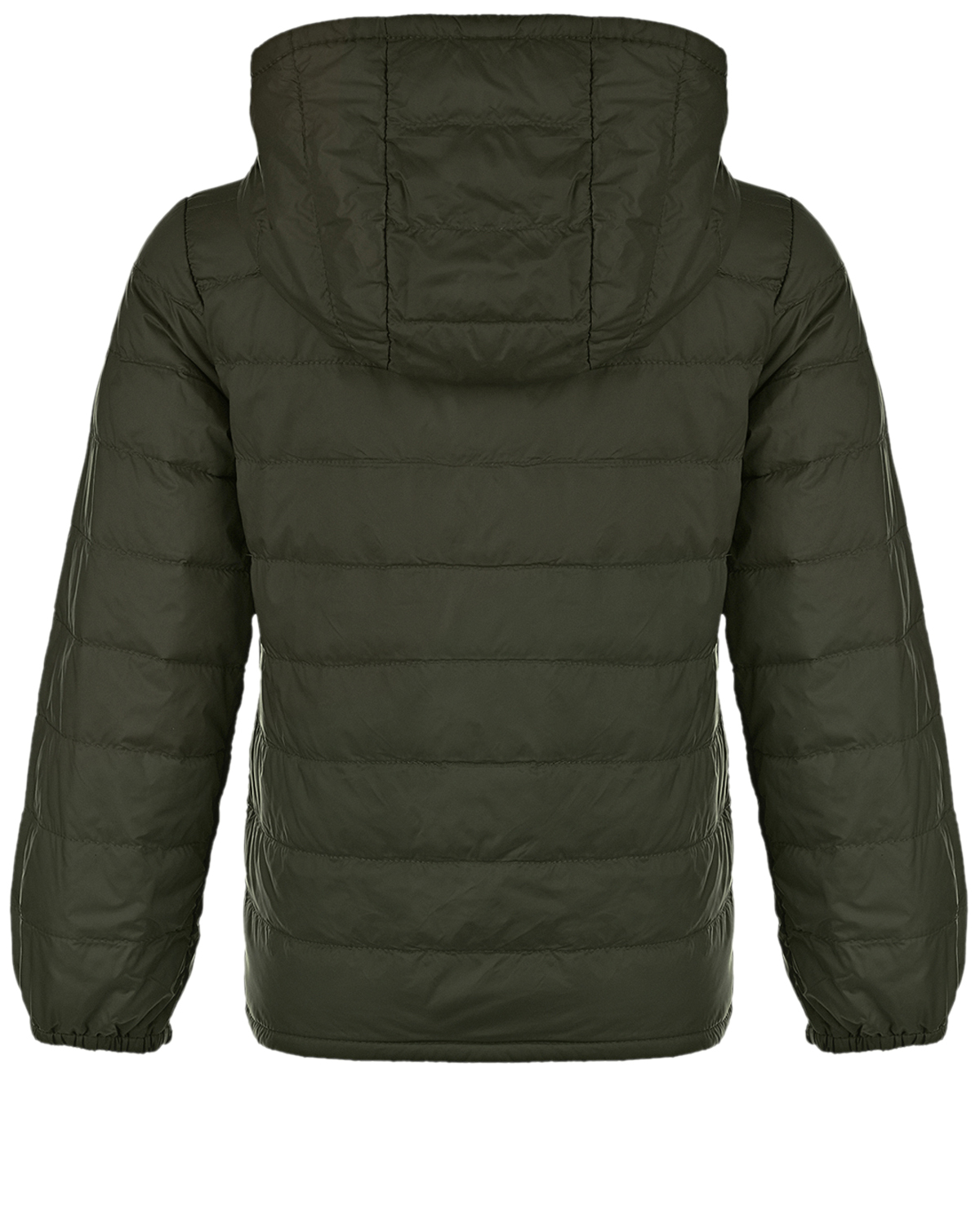 Темно-зеленая стеганая куртка Diesel детское, размер 104, цвет серый - фото 2