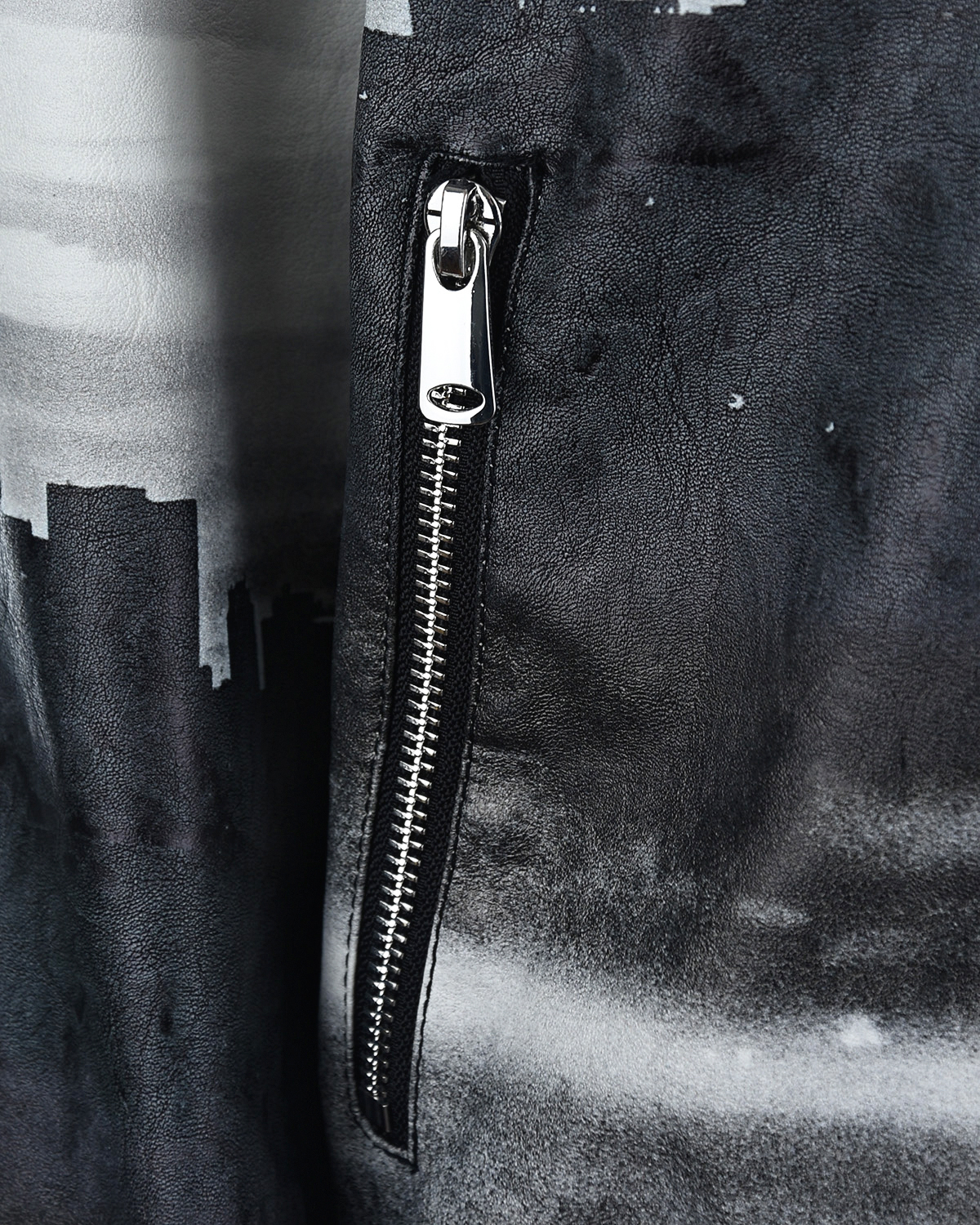 Куртка-бомбер с принтом "город" Freedomday детская, размер 128, цвет серый - фото 3