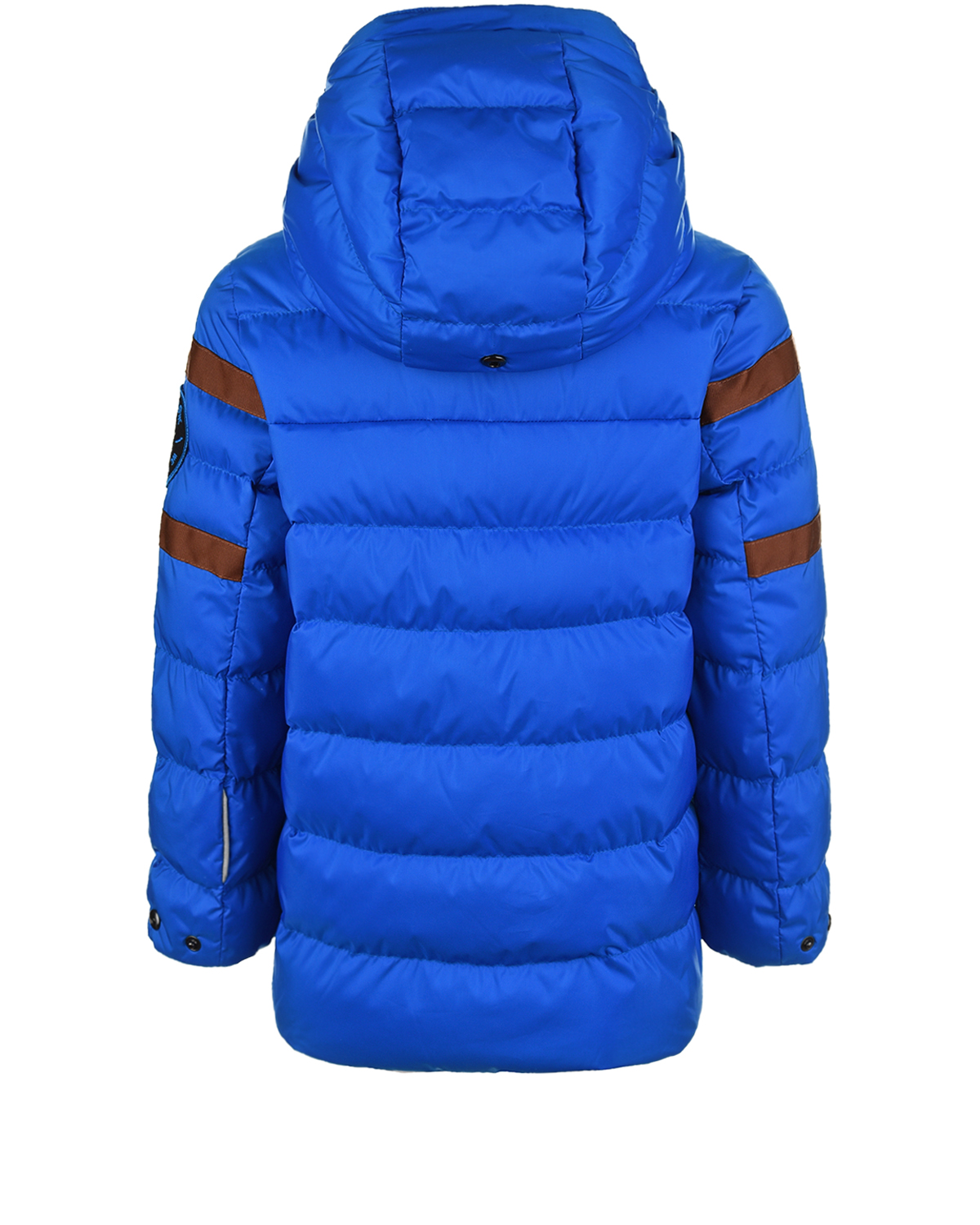 Синяя куртка с аппликацией Poivre Blanc детская, размер 110, цвет синий - фото 2