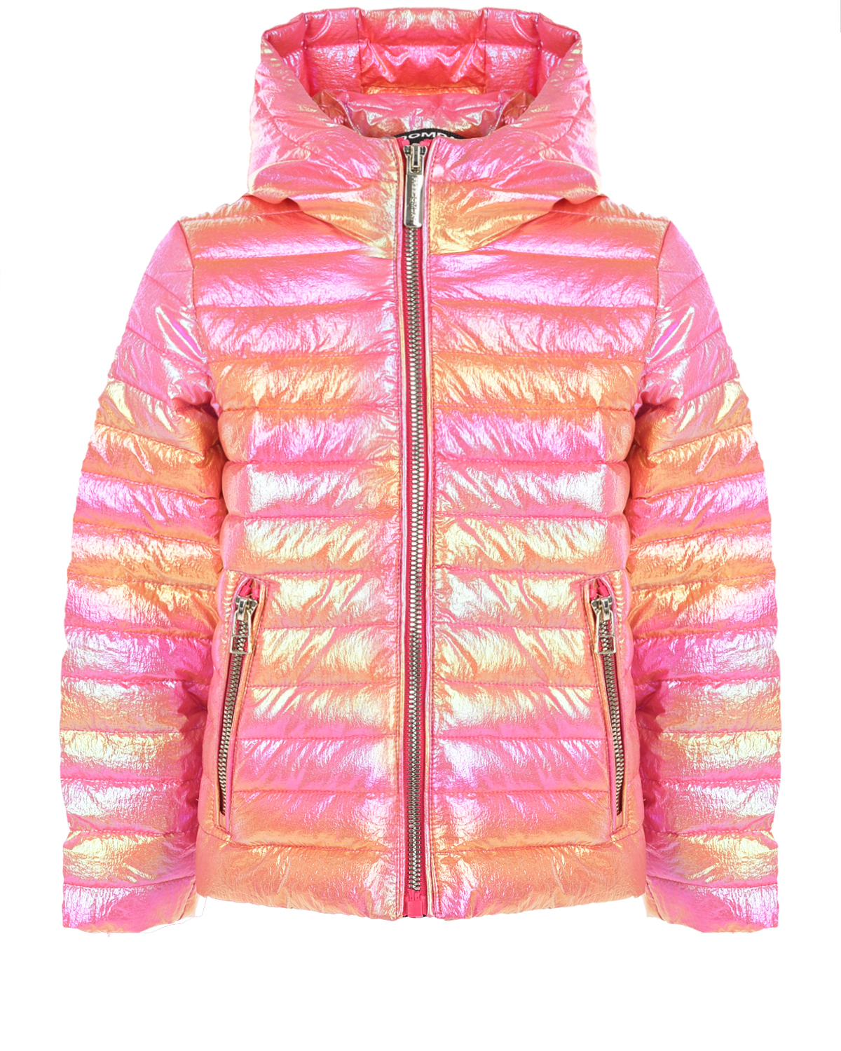 Куртка двухсторонняя с радужным принтом Freedomday, размер 116, цвет мультиколор - фото 1