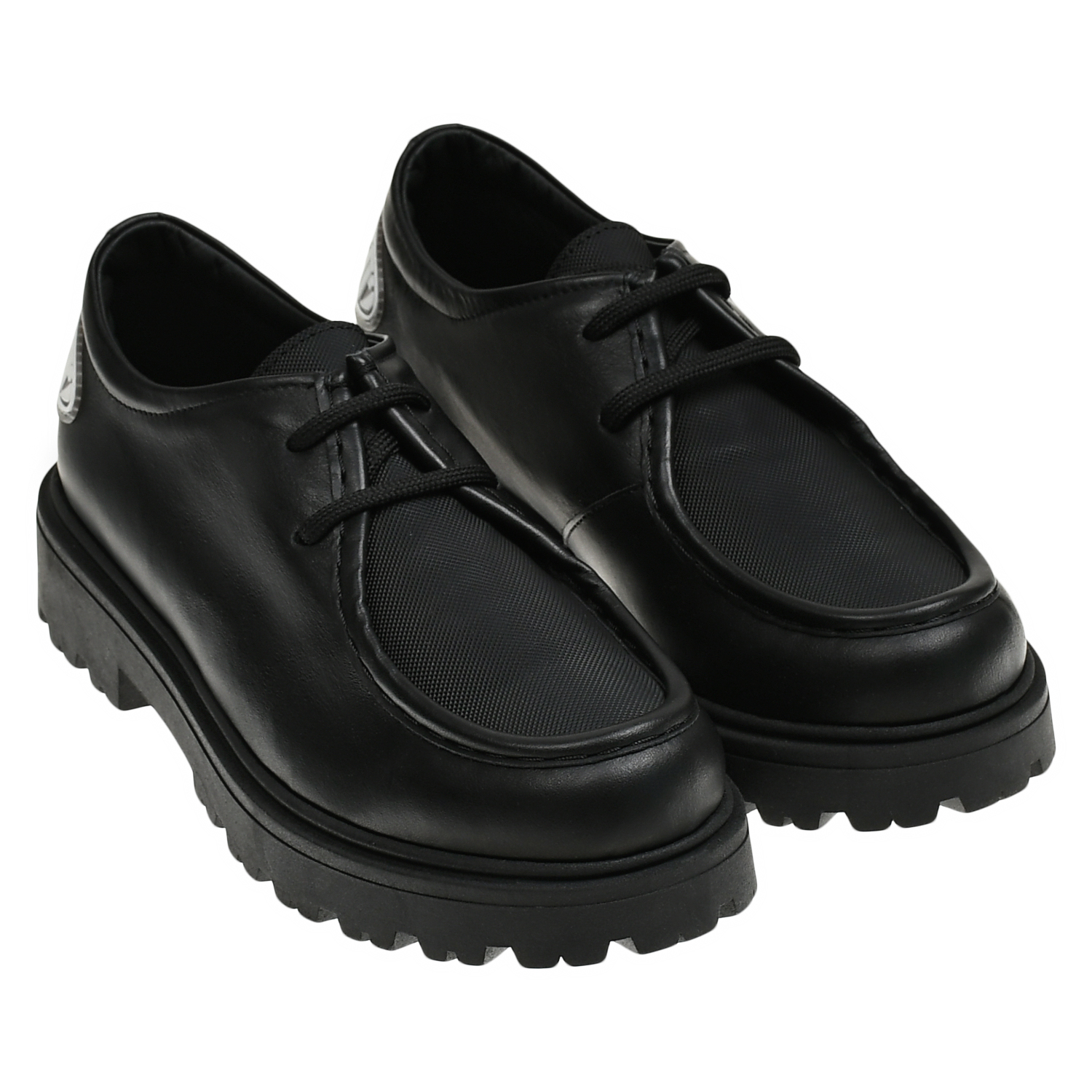 Низкие ботинки со шнурками Dsquared2, размер 37, цвет черный