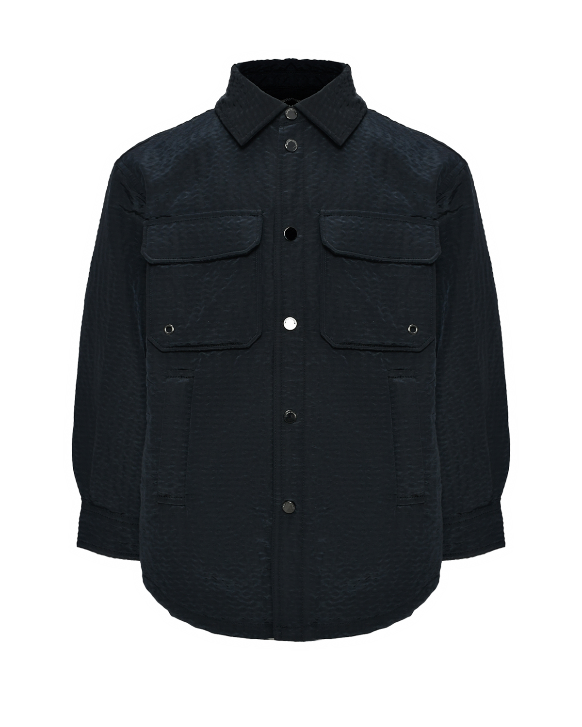 Стеганая куртка-рубашка Emporio Armani, размер 140, цвет нет цвета