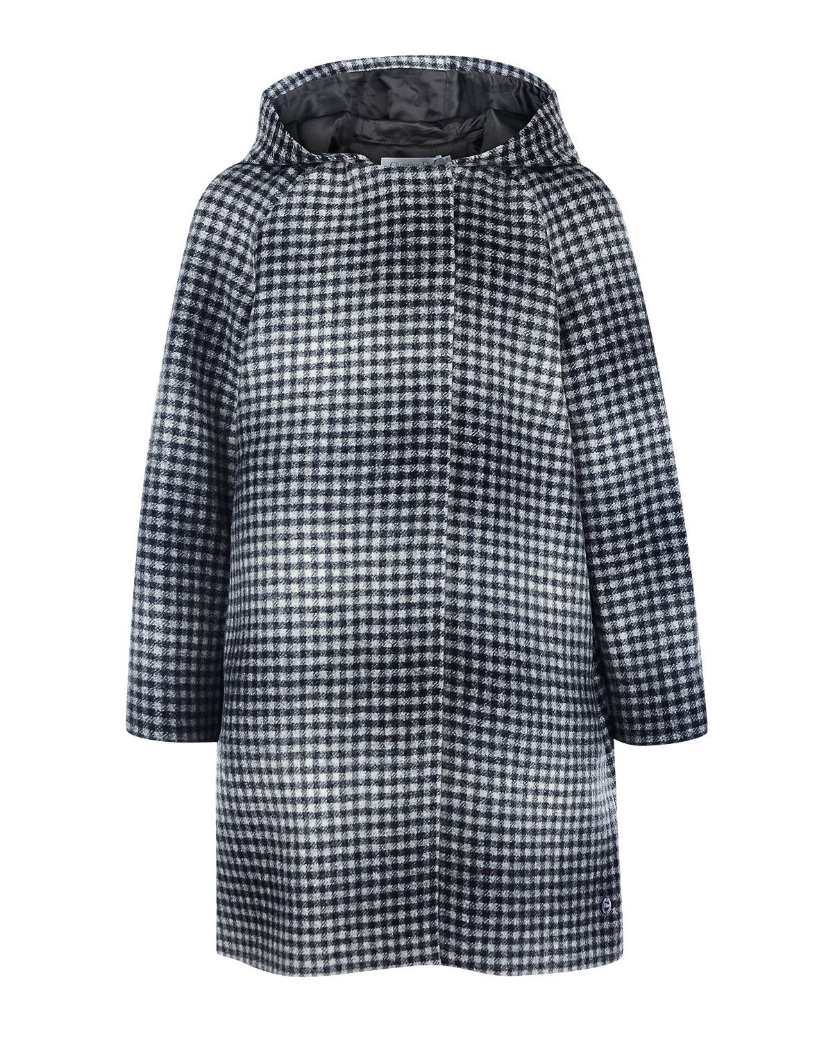 Пальто из шерсти с капюшоном Dior детское - фото 1