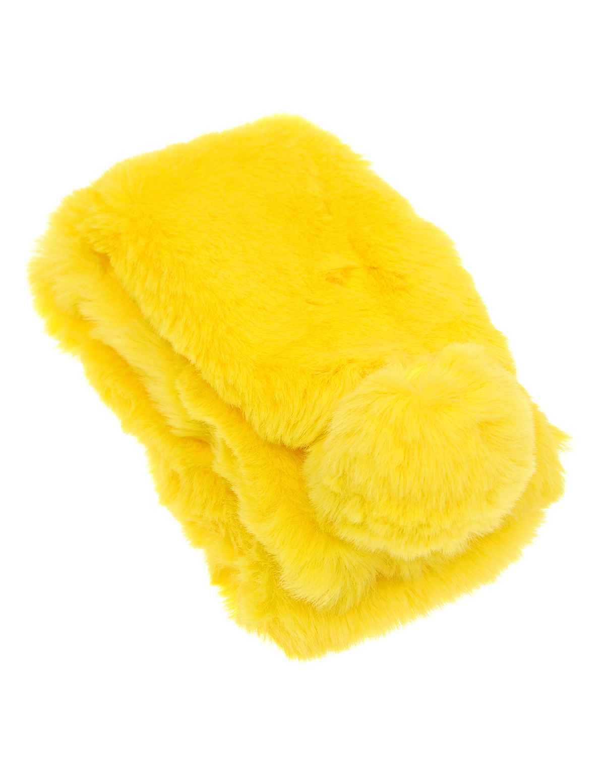 

Шарф с помпоном