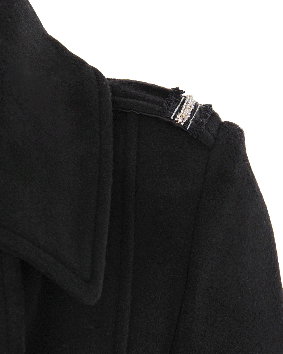 Двубортное приталенное пальто с декоративной тесьмой Aletta детское - фото 3