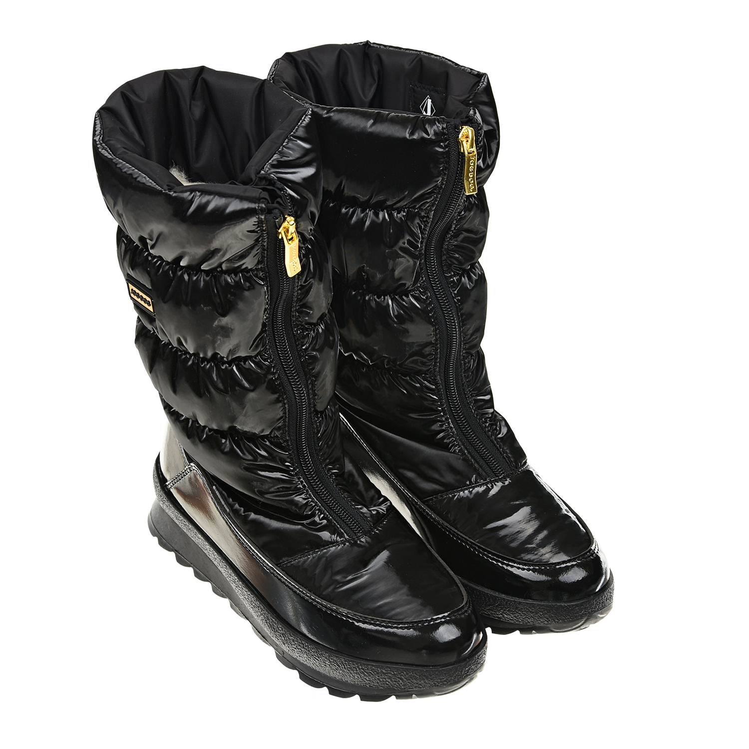 

Черные мембранные сапоги на молнии Jog Dog, Черный, Черные мембранные сапоги на молнии Jog Dog