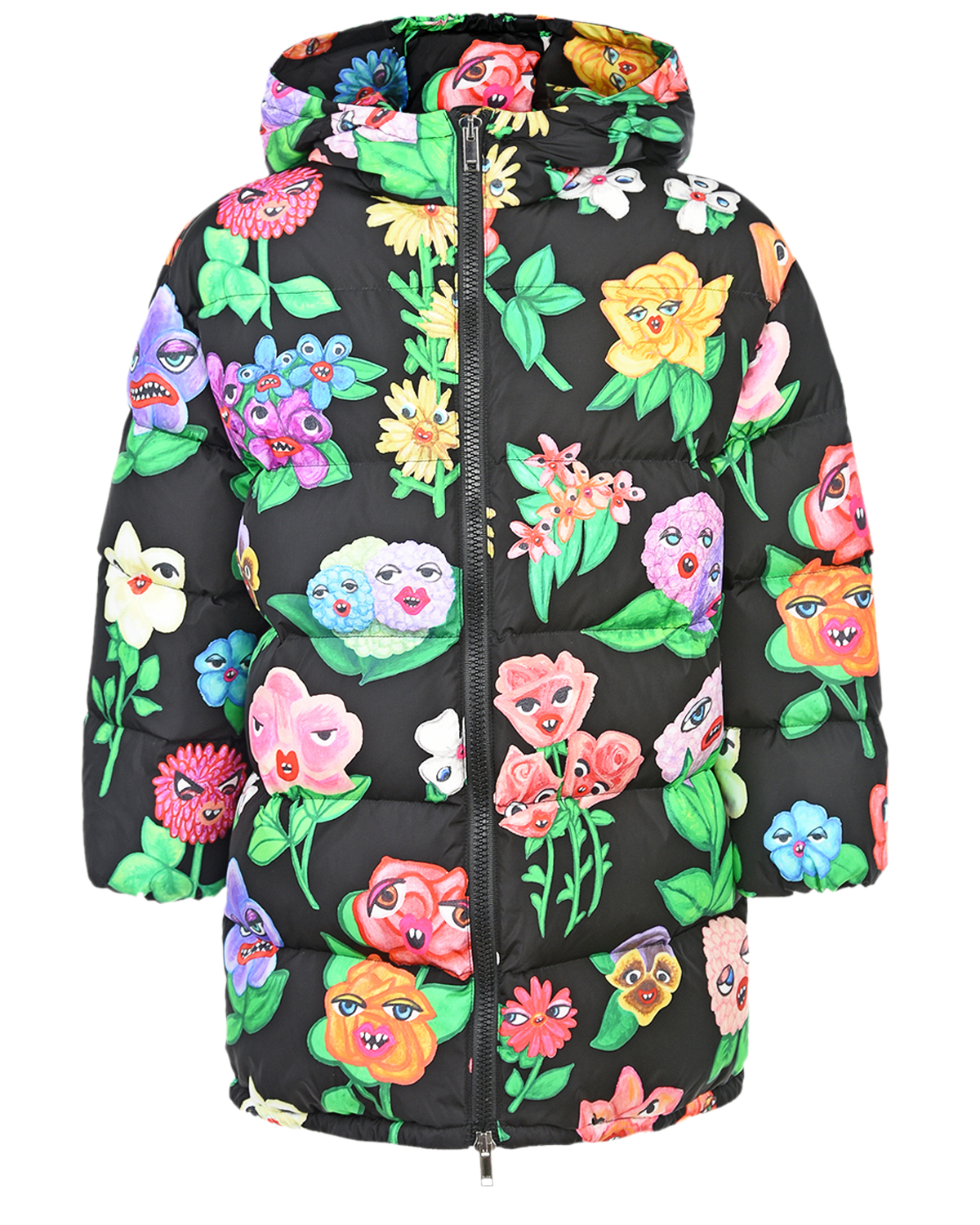 Куртка с цветочным принтом GUCCI детская - фото 1
