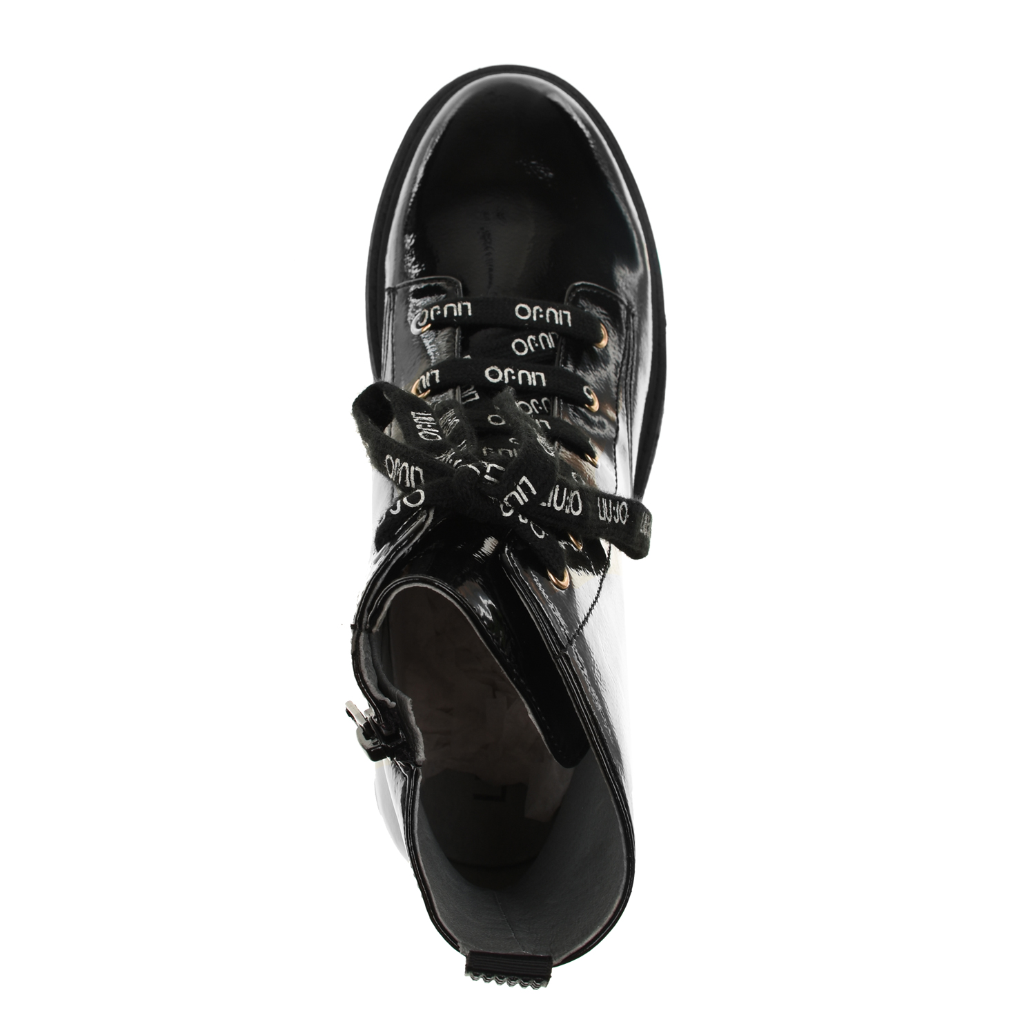 Черные лакированные ботинки Liu Jo - фото 6