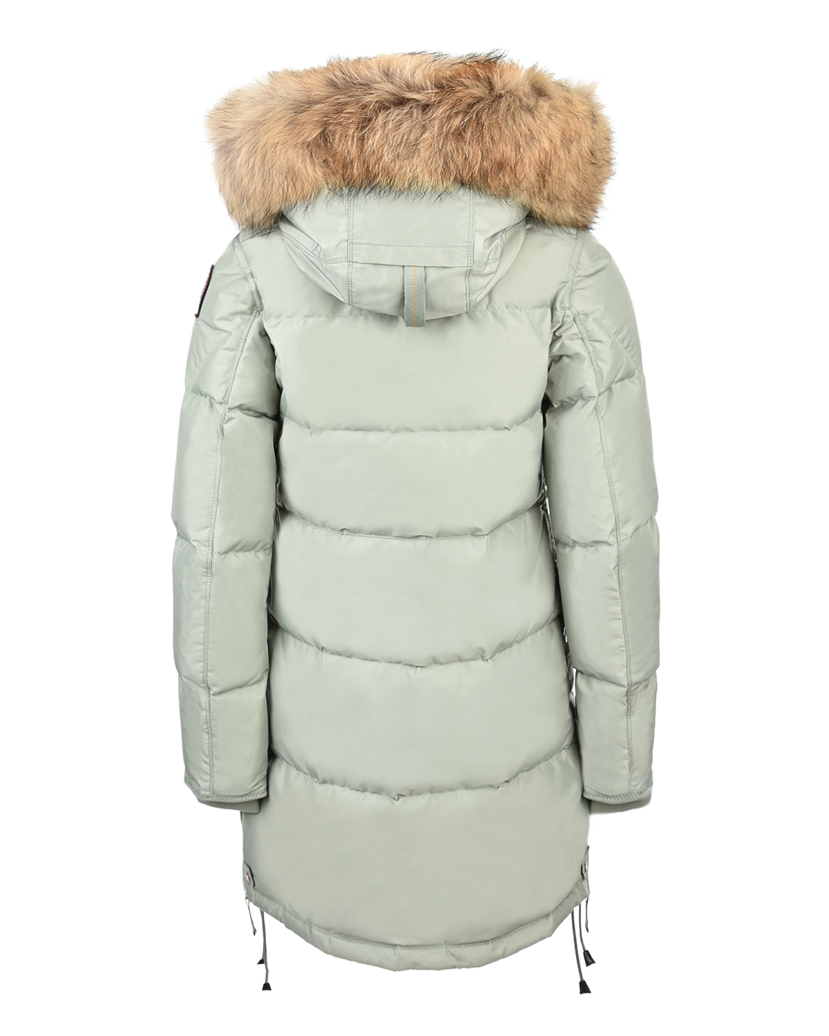 Пальто Long Bear с отделкой из меха енота Parajumpers, размер 40, цвет нет цвета - фото 3