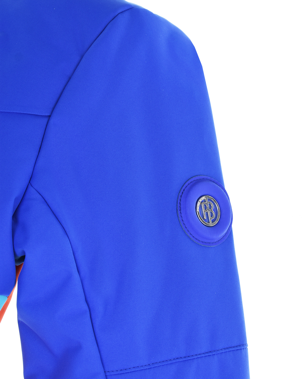 Лыжная куртка в стиле color block Poivre Blanc детская, размер 128, цвет синий - фото 5