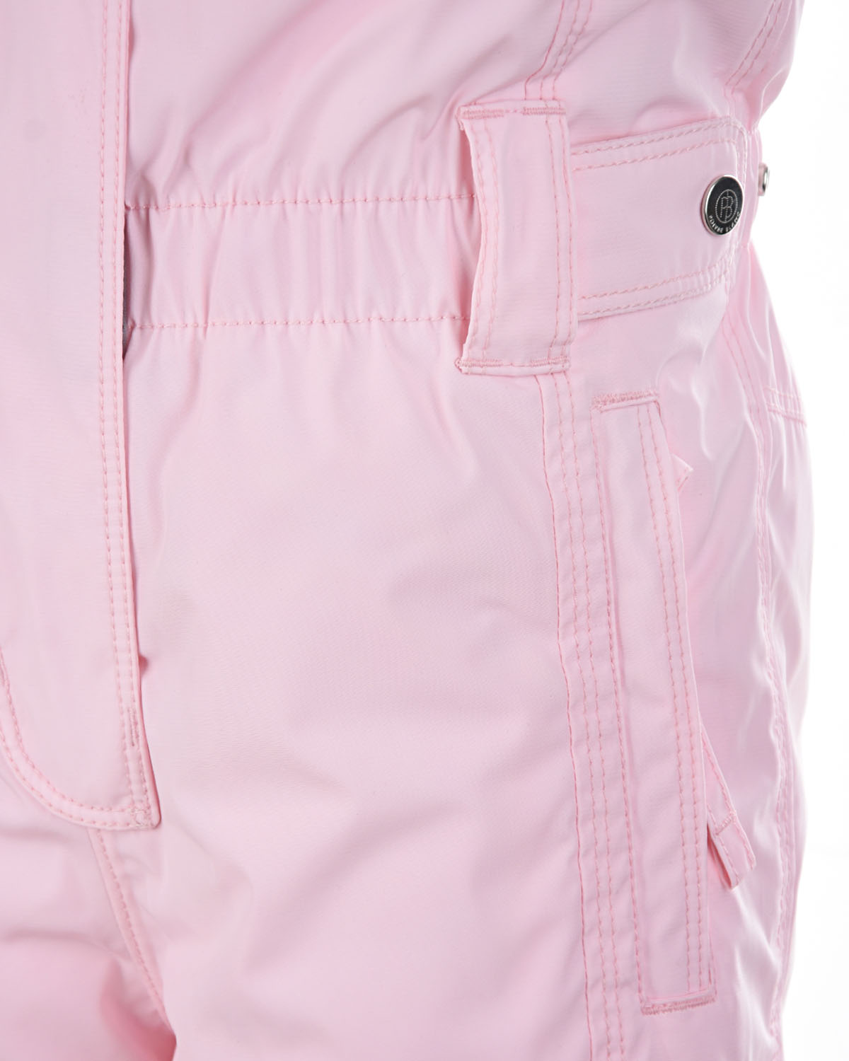Комплект, куртка с вышивкой и розовый полукомбинезон Poivre Blanc детский - фото 5