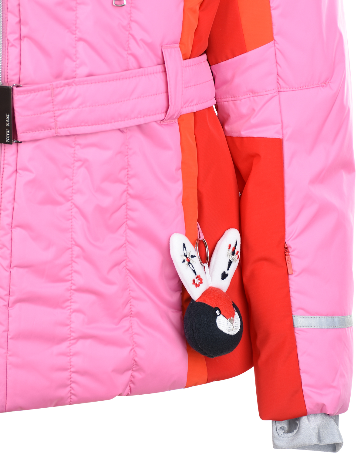 Розовая куртка в стиле color block Poivre Blanc детская, размер 176, цвет нет цвета - фото 5