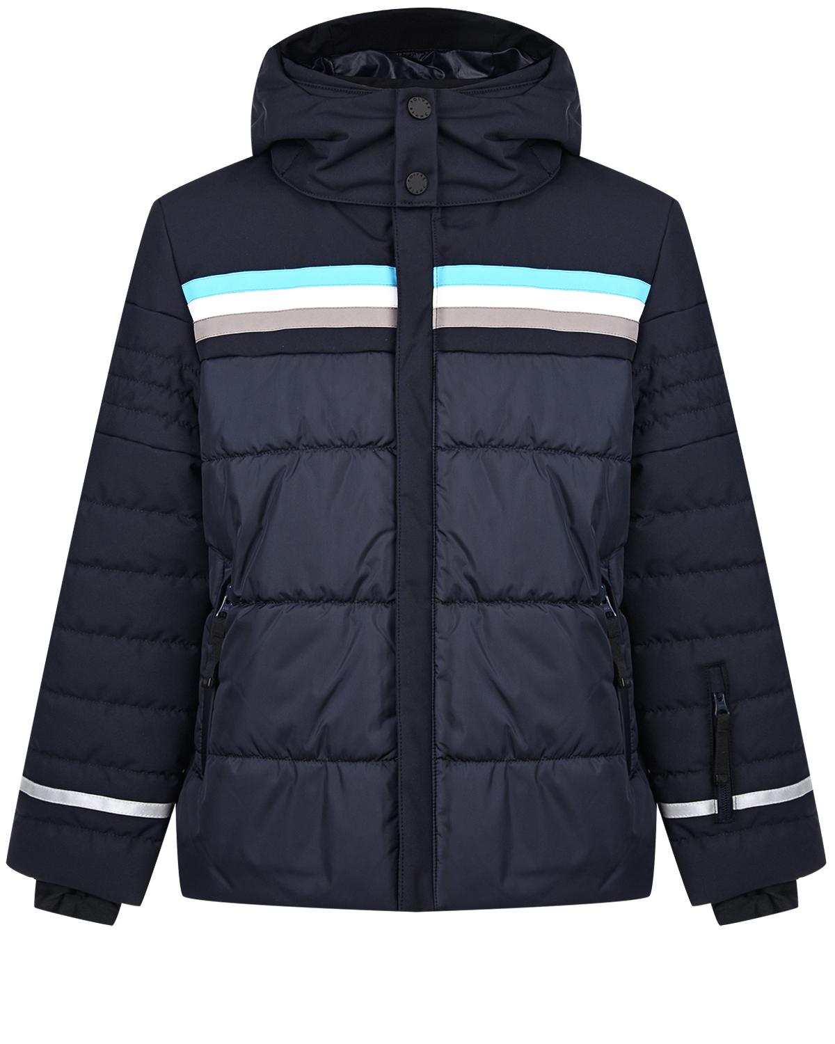 Темно-синяя куртка с капюшоном Poivre Blanc детское - фото 1