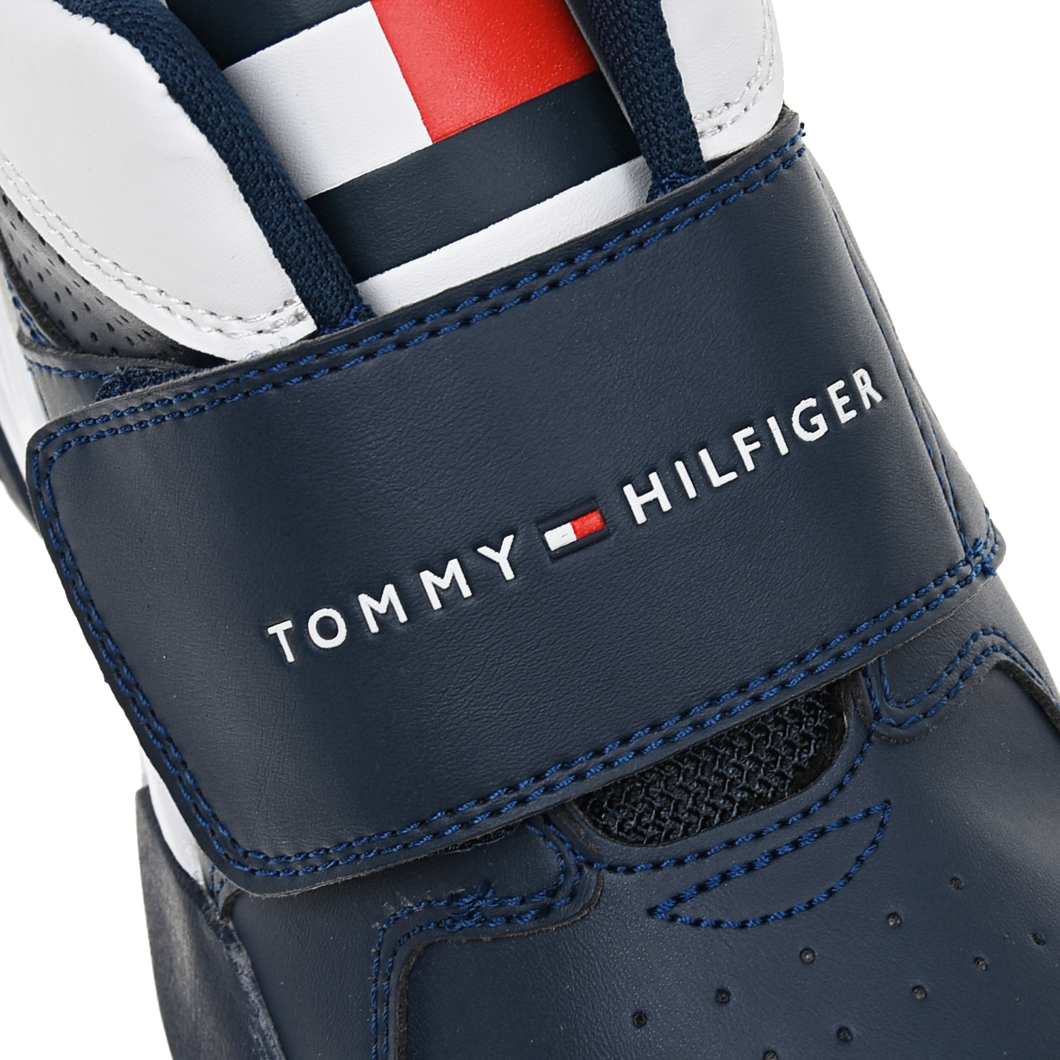Кроссовки с ремешком на липучке Tommy Hilfiger детские - фото 6