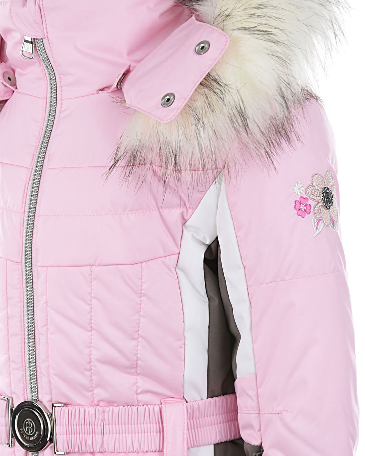 Комплект из куртки и полукомбинезона с вышивкой Poivre Blanc детский - фото 7