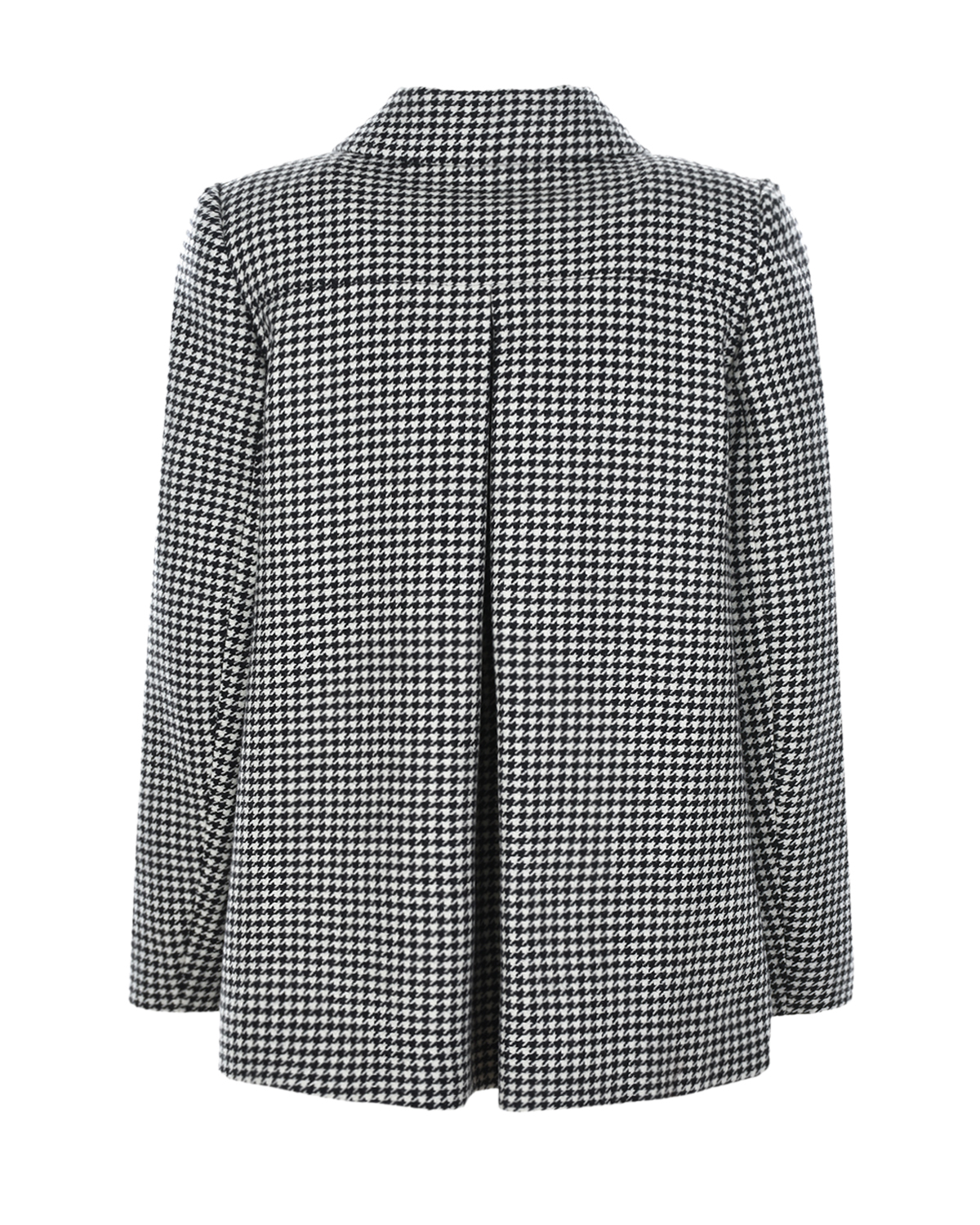 Шерстяное пальто с принтом "гусиная лапка" Dior детское, размер 140, цвет мультиколор - фото 2