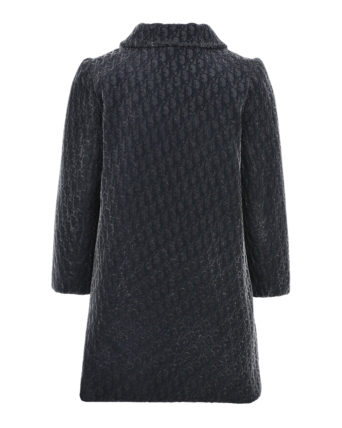 Пальто, лого блестящее 62-1 Dior детский, размер 104, цвет серый - фото 2