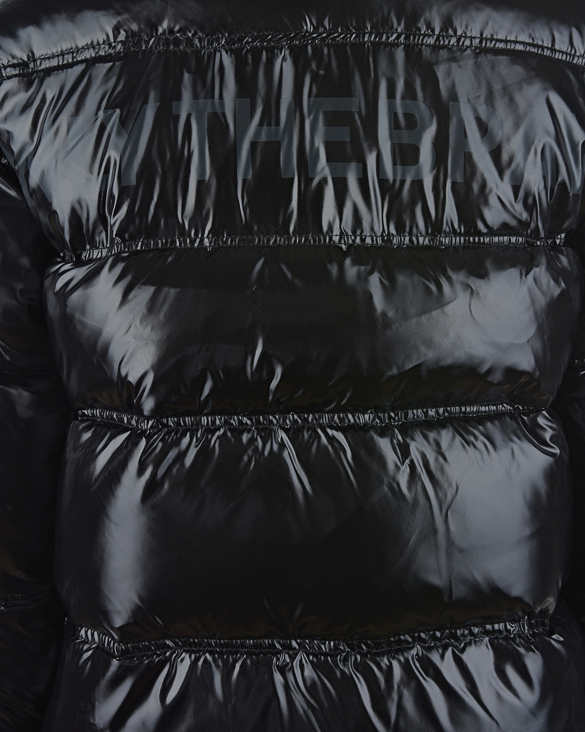 Черная стеганая куртка из нейлона Diesel детская, размер 128, цвет черный - фото 5