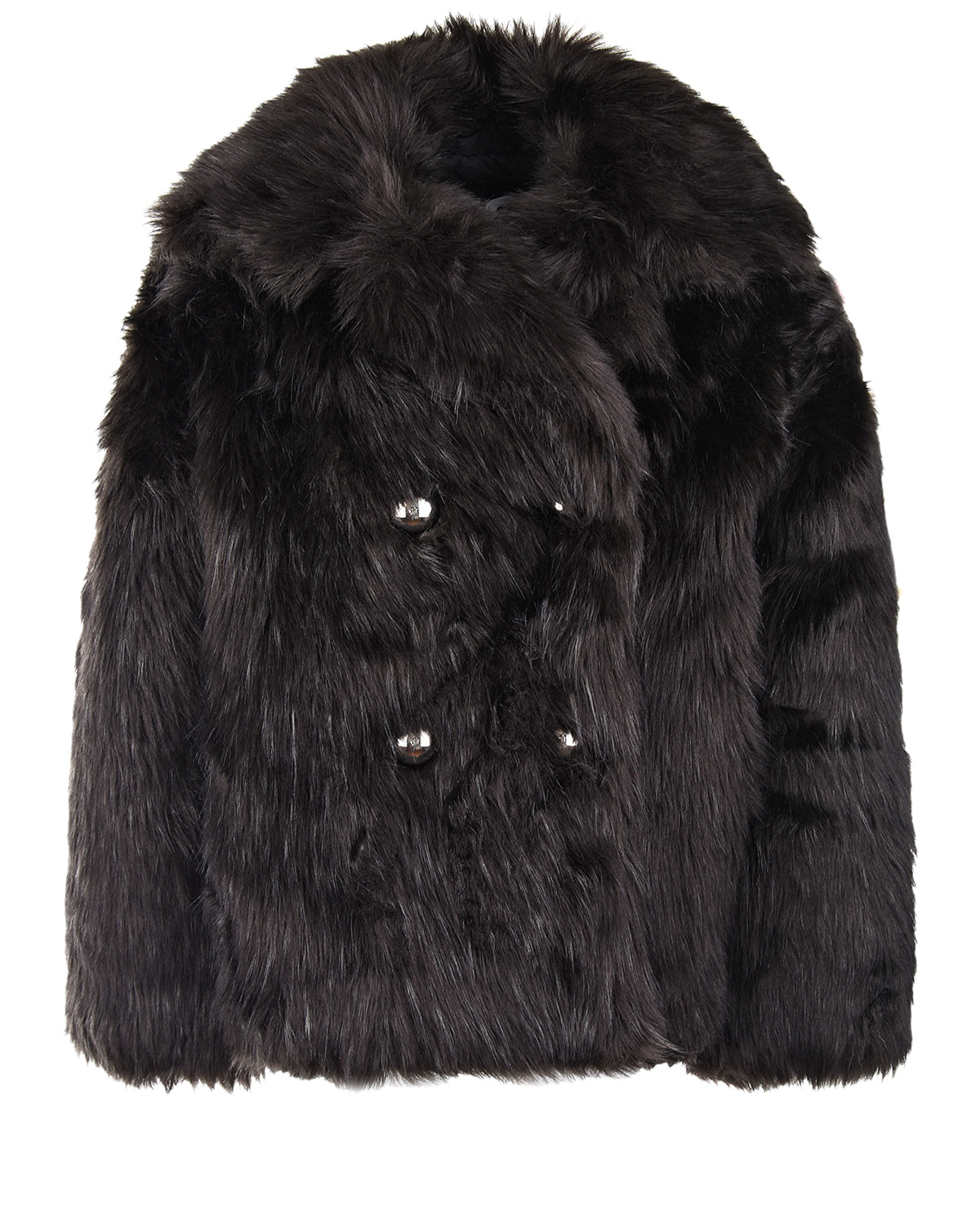 

Черная куртка из эко-меха Diesel детская, Черный, Черная куртка из эко-меха Diesel детская