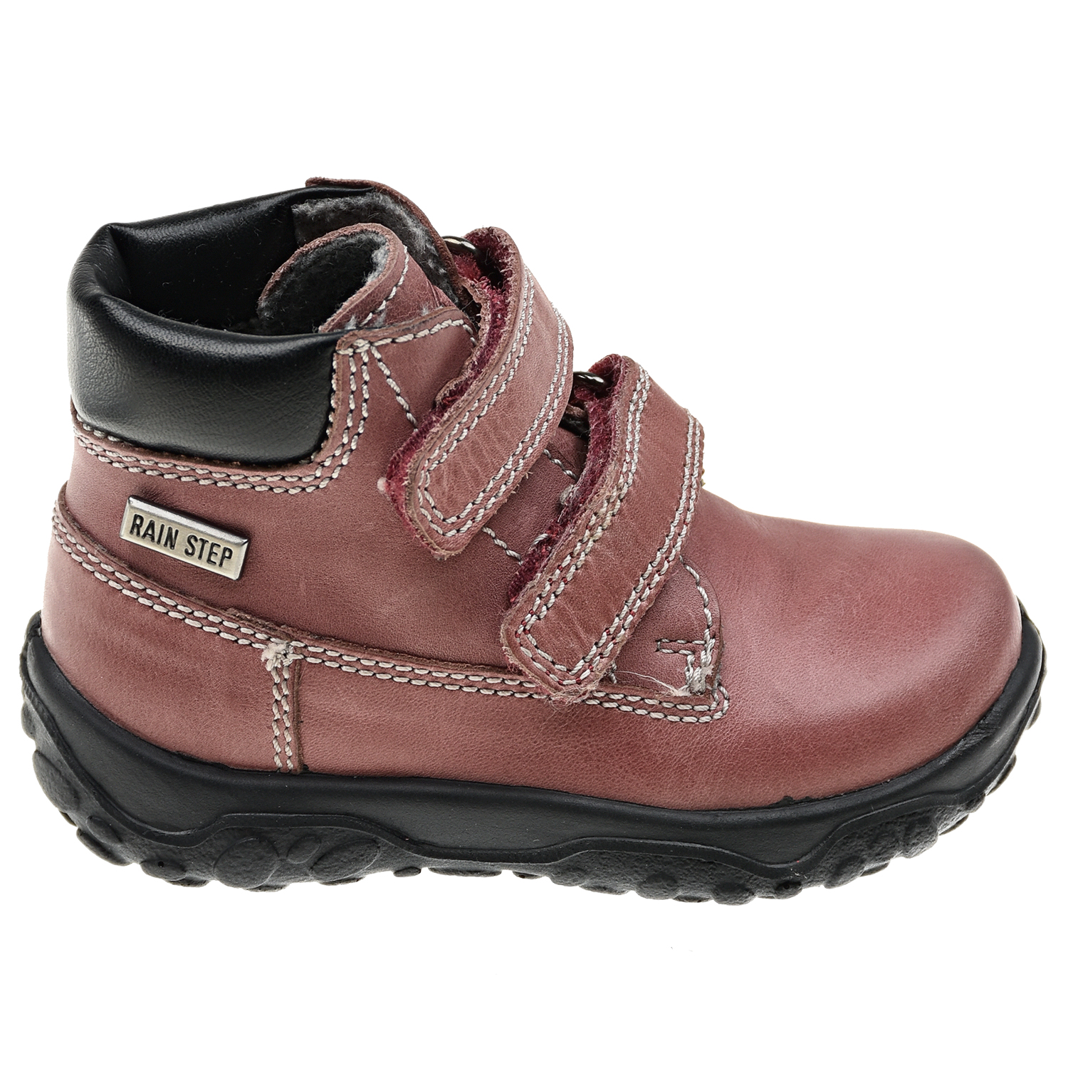 Розовые высокие кроссовки на липучках Falcotto детские, размер 22, цвет розовый - фото 2