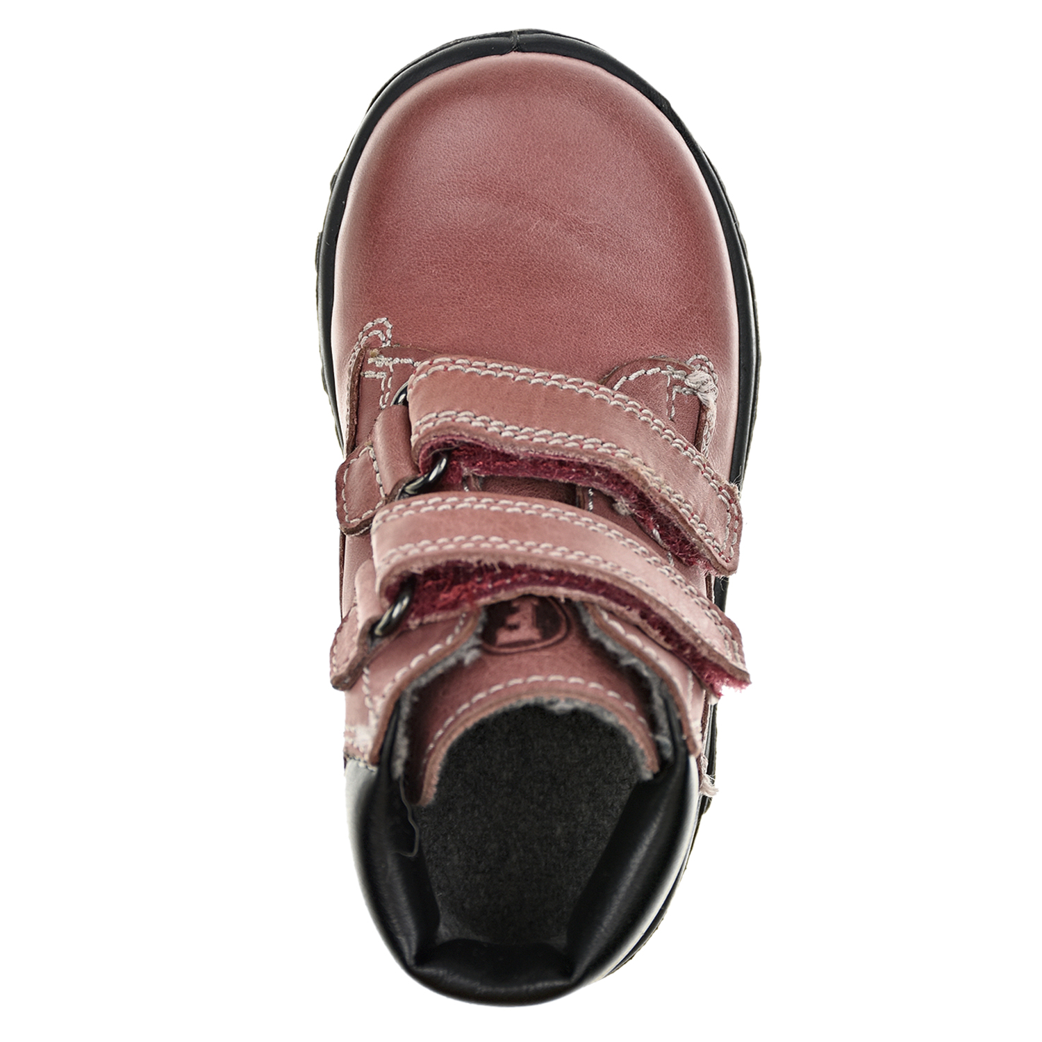 Розовые высокие кроссовки на липучках Falcotto детские, размер 22, цвет розовый - фото 4