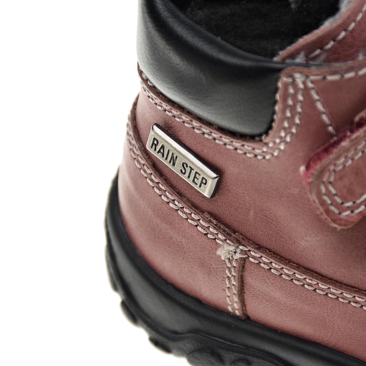 Розовые высокие кроссовки на липучках Falcotto детские, размер 22, цвет розовый - фото 6