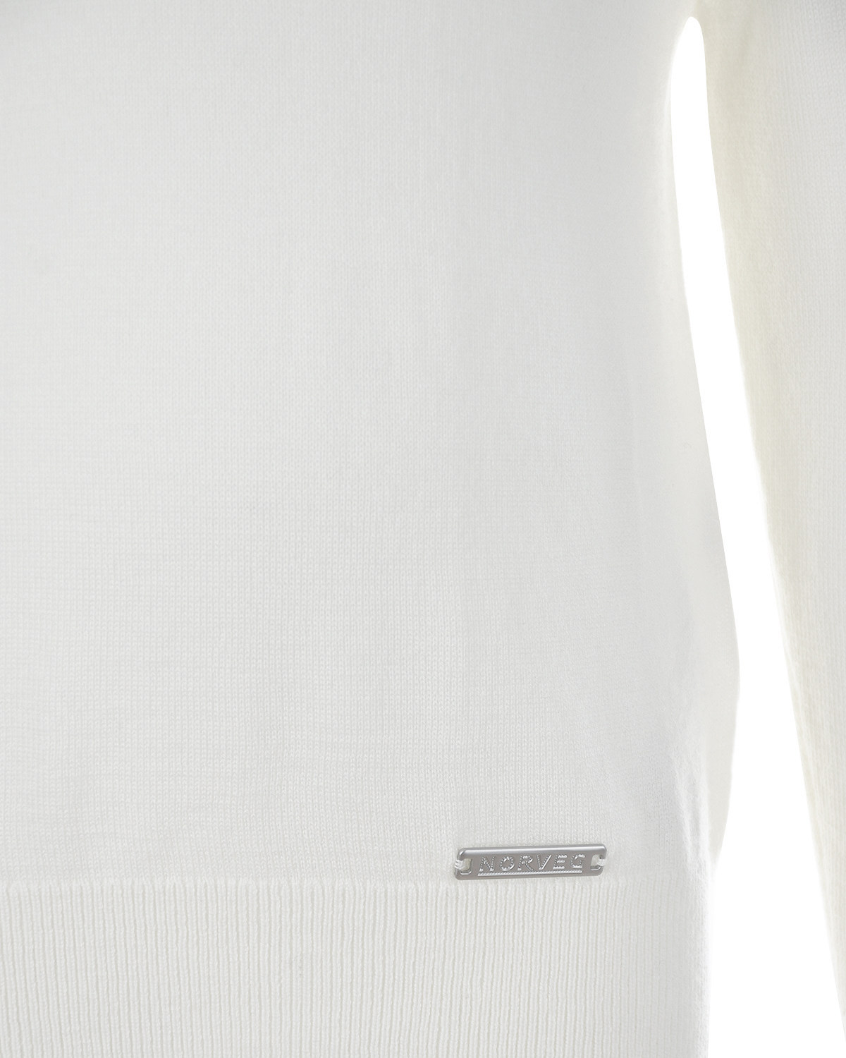 Белая водолазка из шерсти Norveg детская, размер 116, цвет белый - фото 4